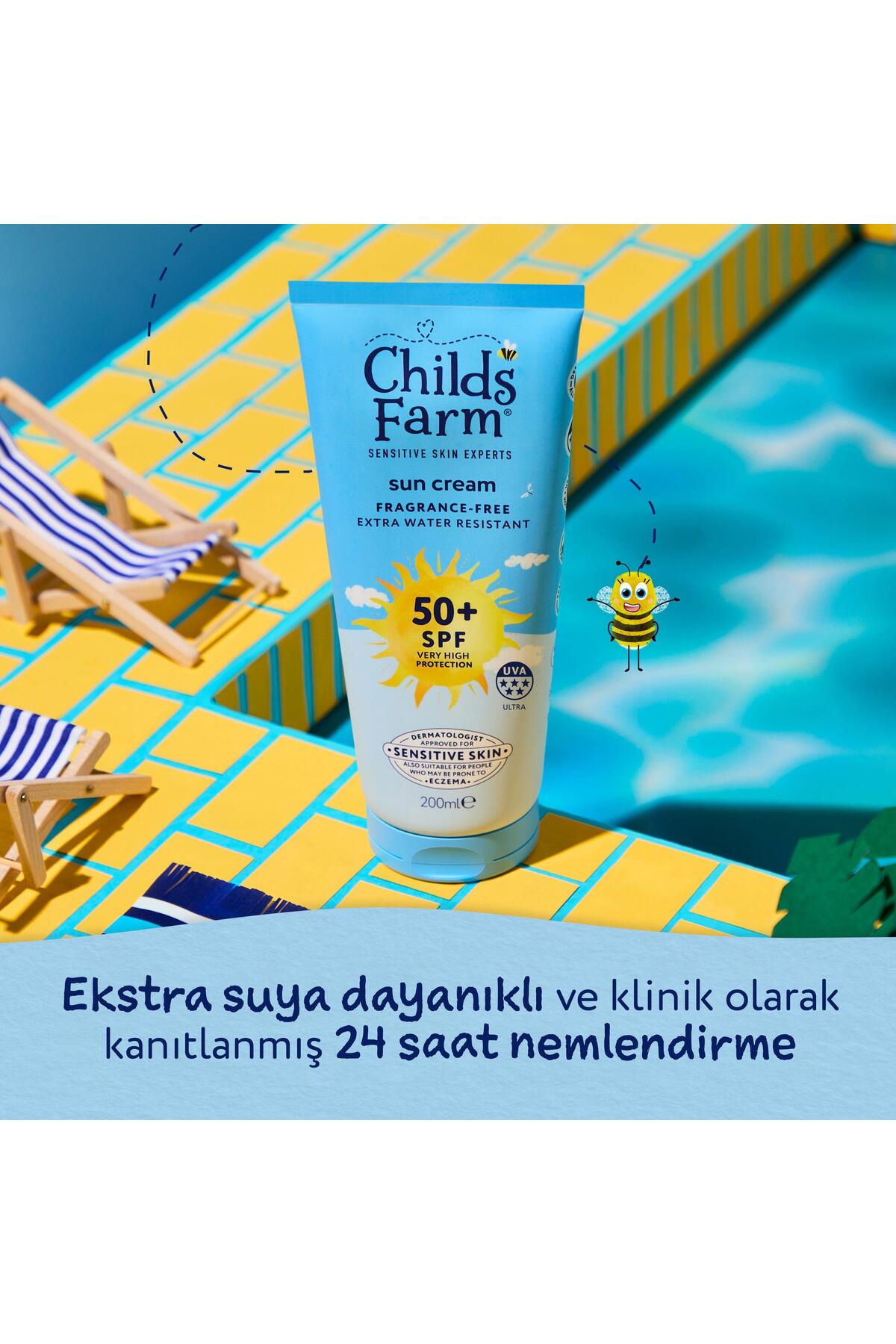 Çocuk Güneş Kremi SPF 50+ 200 ml – Parfümsüz — 100114925 — تصویر 5 از 8