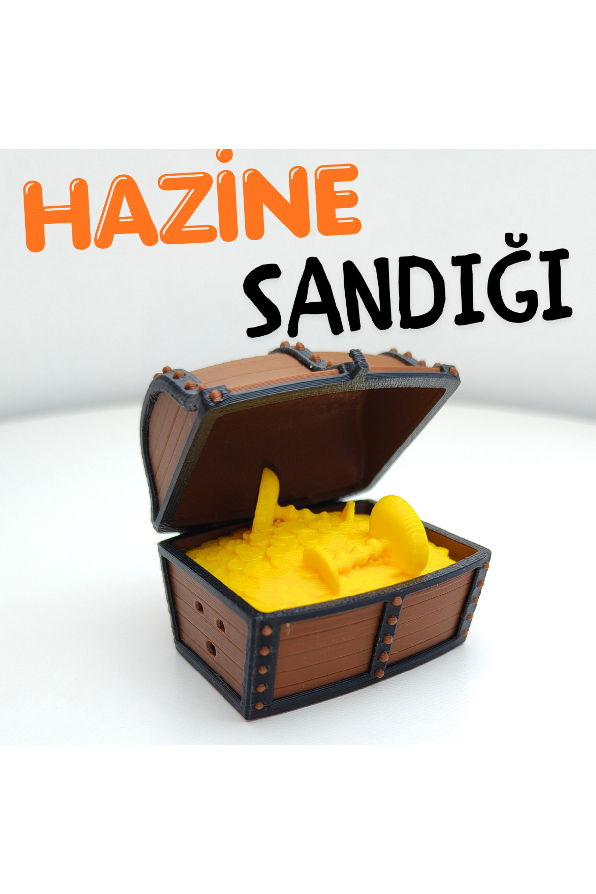 Akvaryum Hazine Sandığı Dekoru