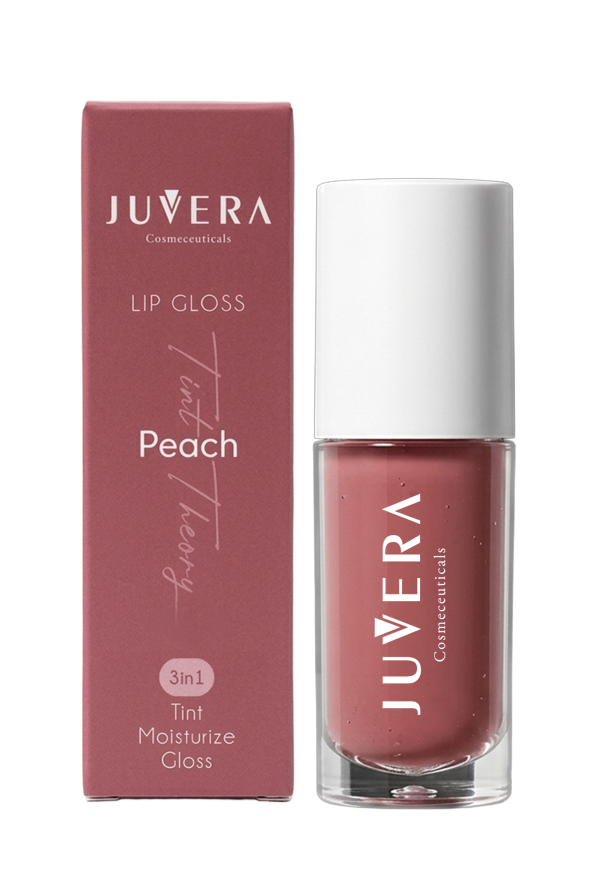 Lip Gloss | Nemlendirici Etkili Renkli Dudak Parlatıcısı Peach | Lip Gloss Peach 3 in 1 - NO 101 — صورتی 100 07 002 — تصویر 2 از 8
