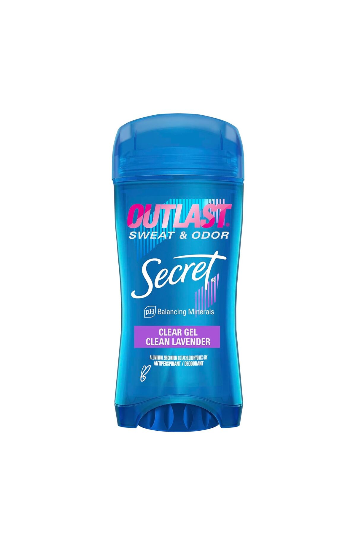 Secret Outlast Clear Gel Clean Lavender Roll on 2.6 oz 73 gr