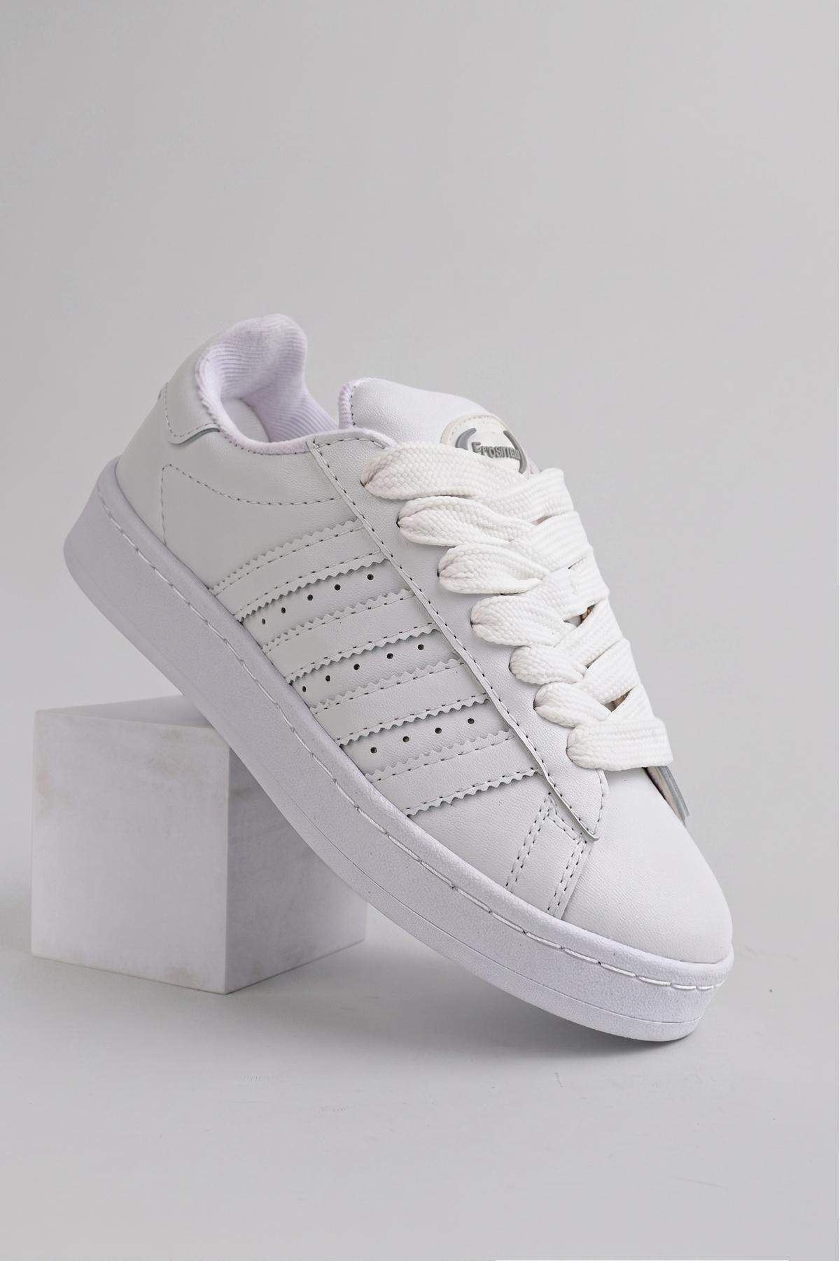 Freemax Dikişli Taban iç Tabanlık Garantili Sneaker Spor Ayakkabı Cmp88 Beyaz görsel 5
