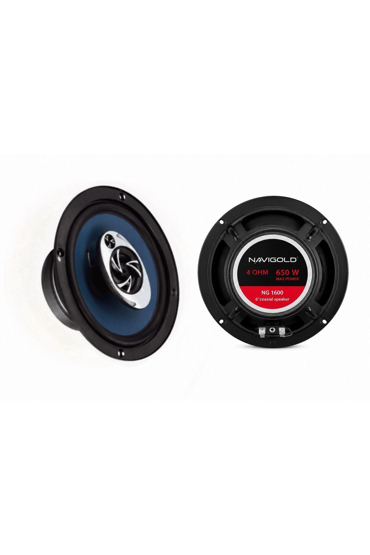 Mehter Ng-1600 Çifti 1300 Watt 16 Cm Araba Oto Hoparlör Tweeter'lı