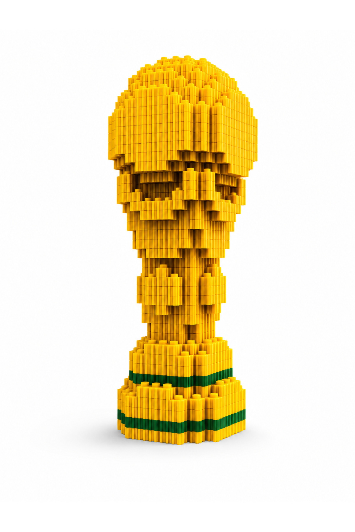 KanatGo Pixel Brick World Cup Kupa Mini Blok Yapboz Seti 1220+
