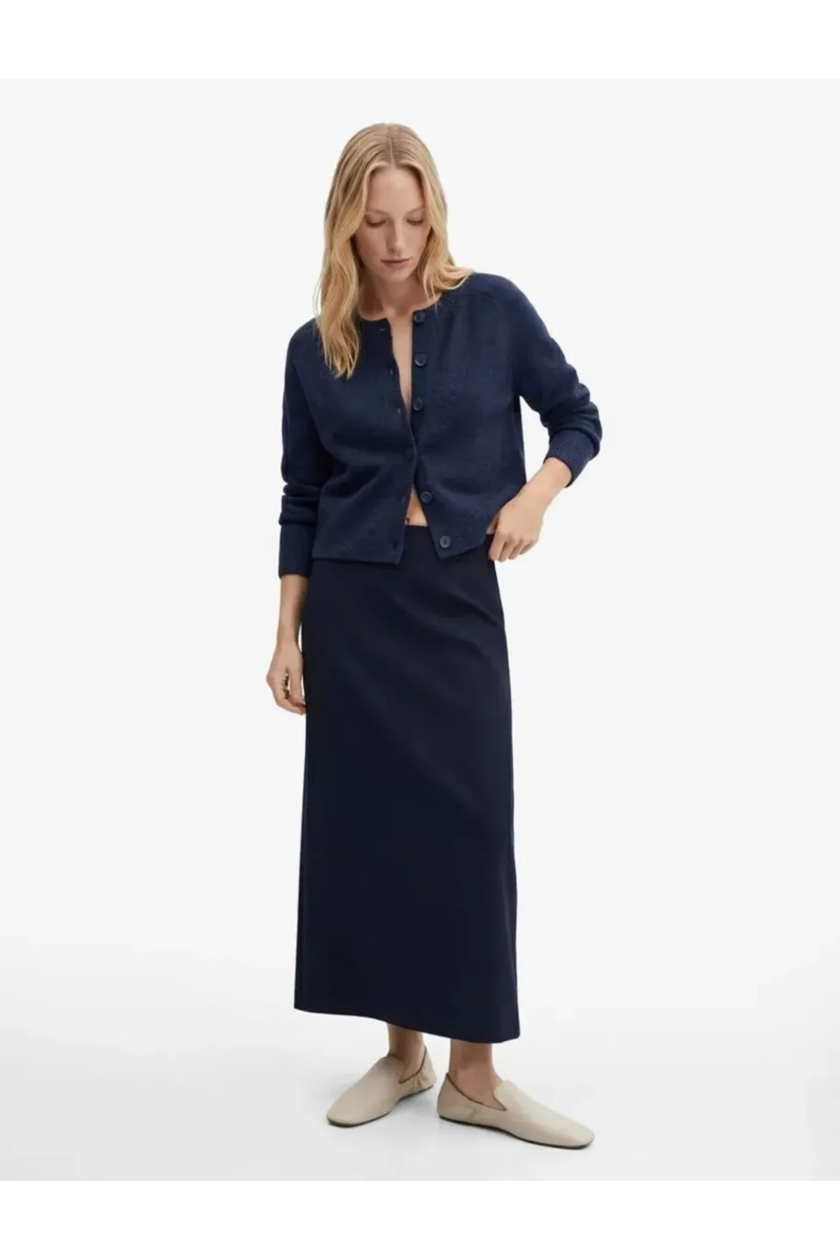 Koton Regular Fit Midi Kalem Etek