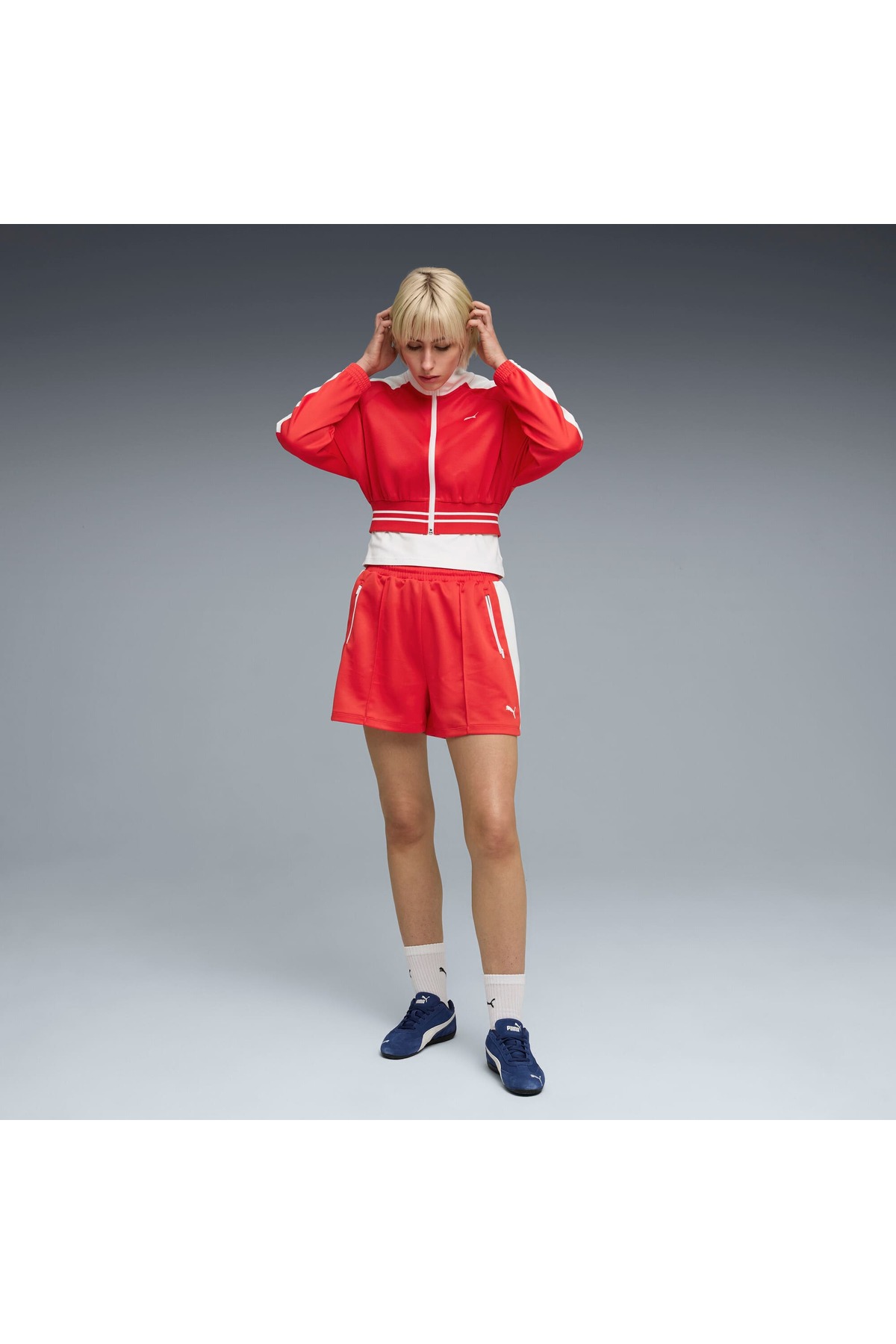Puma T7 PIQUE Kadın Kısa Kesim Ceket görsel 4