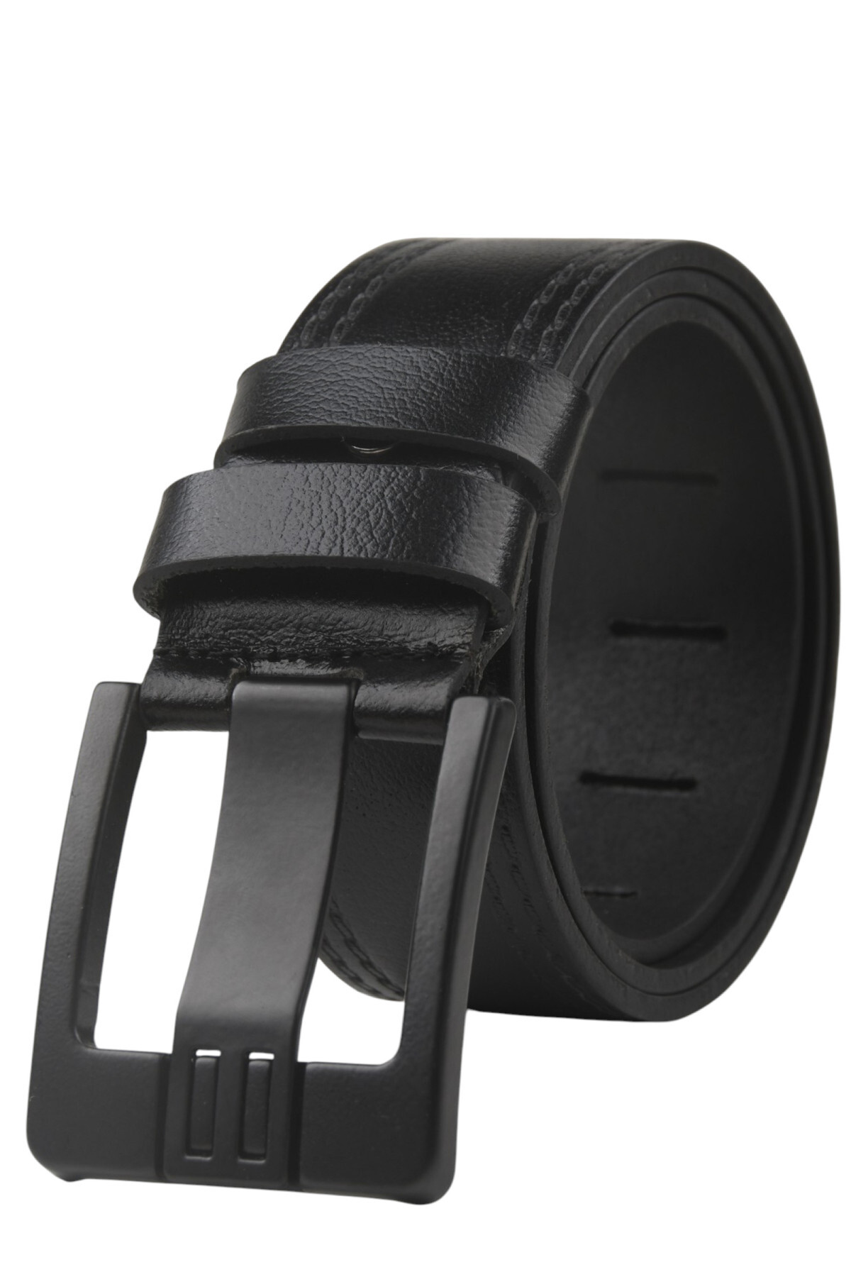 DeepSea Black 100% Genuine Leather Men's Sports Belt – Easy-To