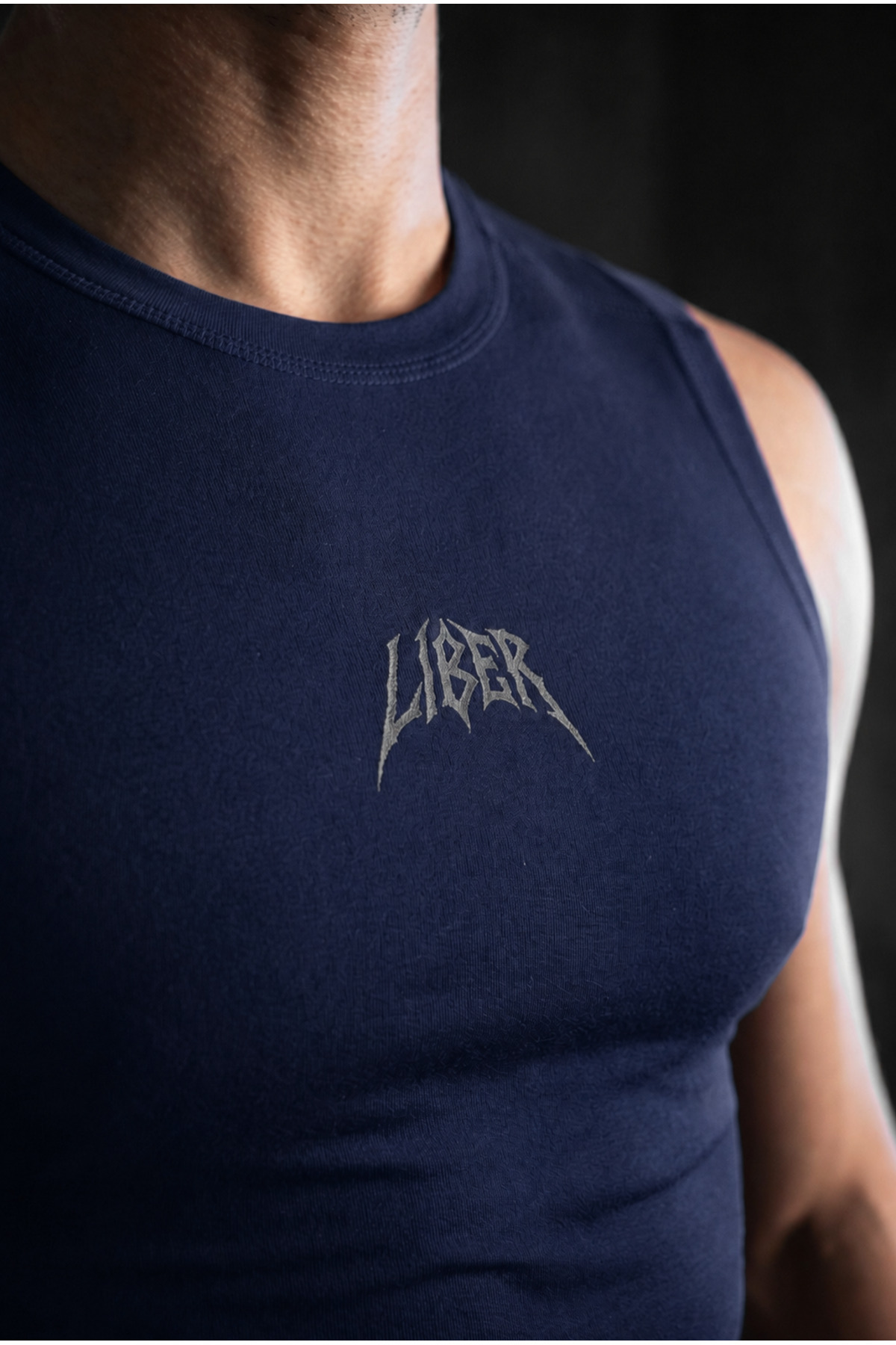 Liber SlayerFit - Kolsuz Compression Tank Top görsel 2