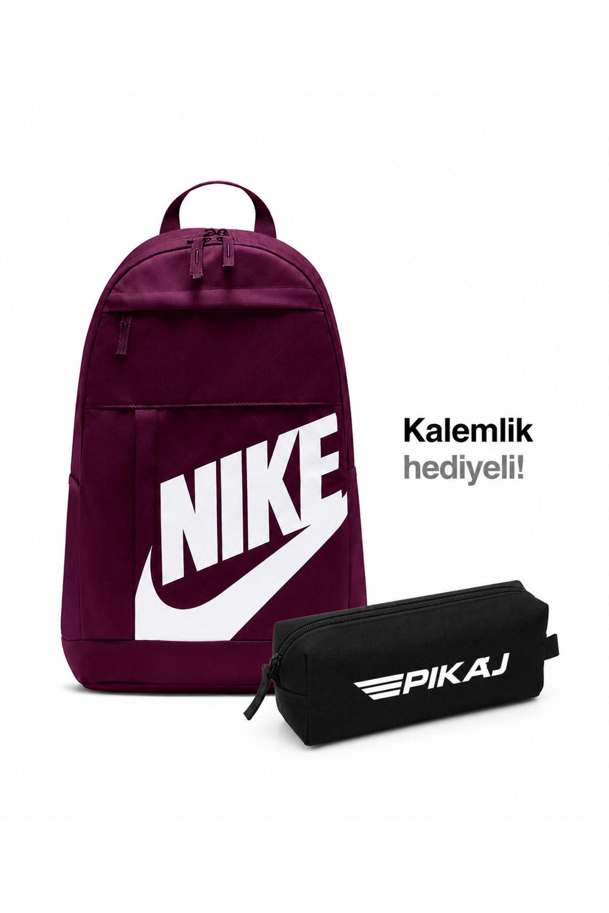 Nk Elemental 2.0 Okul Sırt Çantası Mürdüm Okul Çantası 4 Gözlü 21 Litre