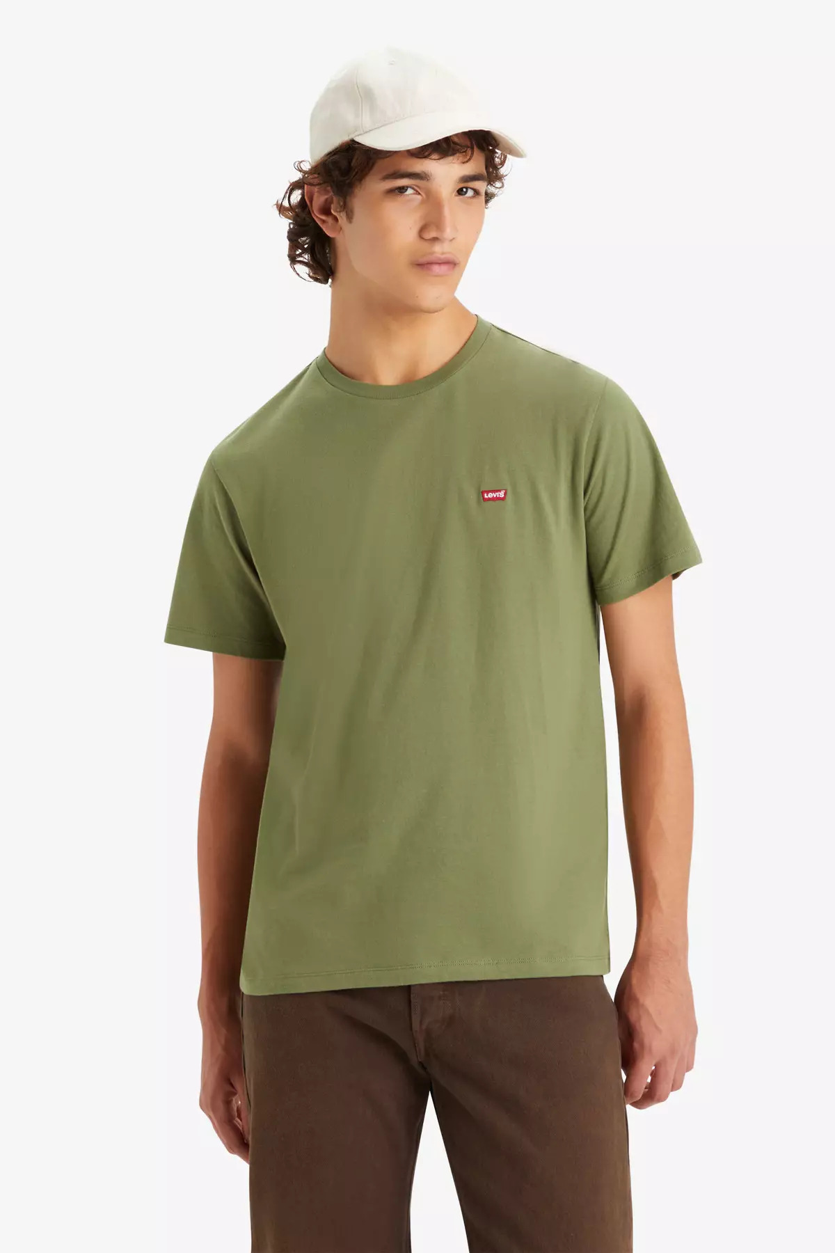 تی‌شرت کلاسیک مردانه سبز 003VJ-0002 لیوایز تی شرت Levi's