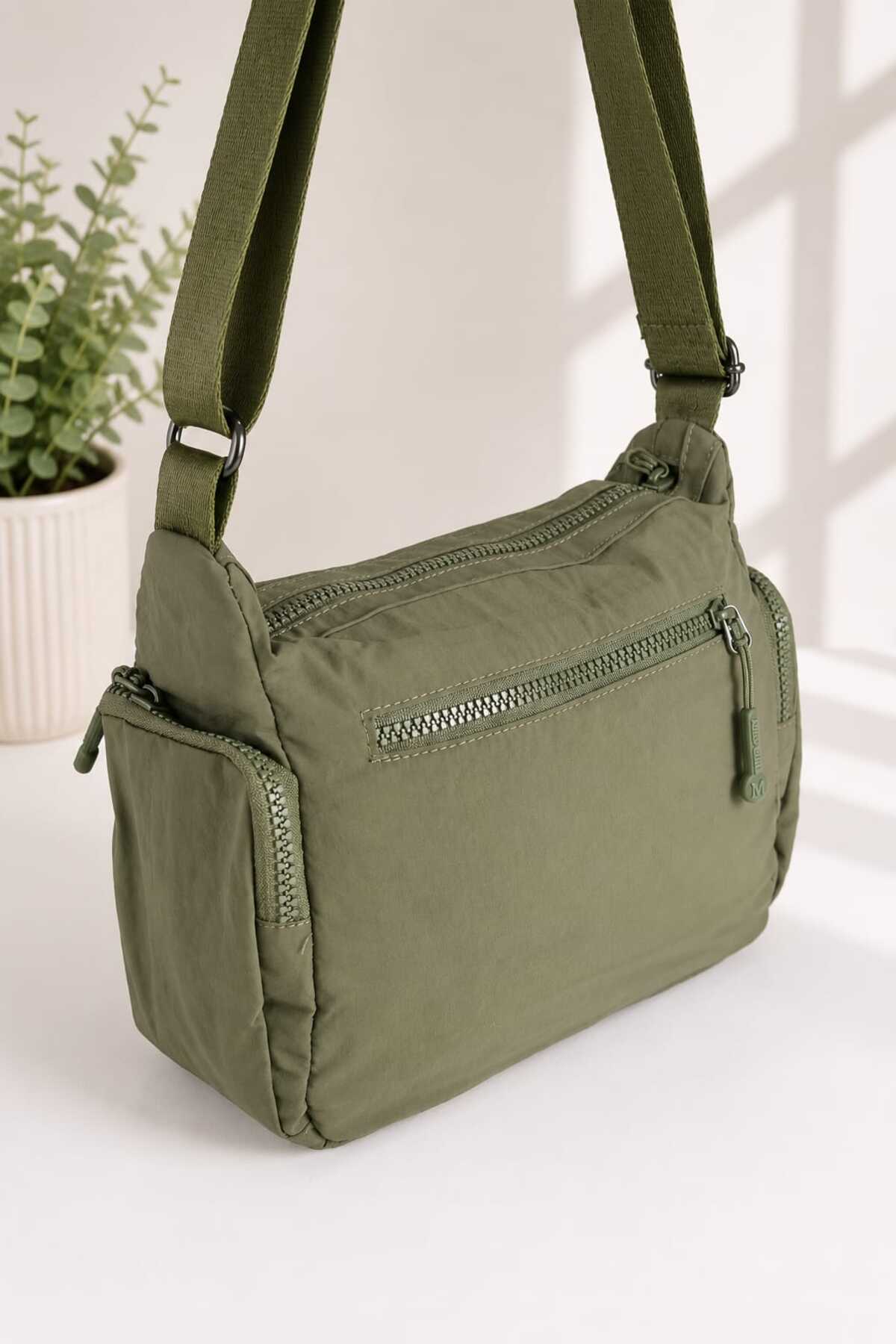 Vona Bags Martella Kipling Kumaş Postacı Çanta M17 görsel 2