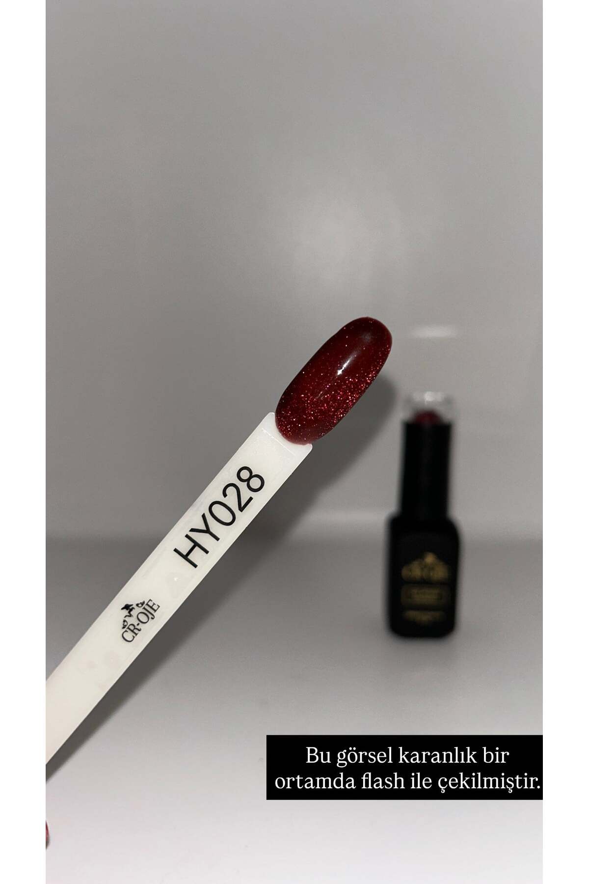 Inci Tanecikli Manyetik Cat Eye / Kedi Gözü- HY028 (5 ML) — رنگارنگ yenicateyeserisi — تصویر 3 از 4