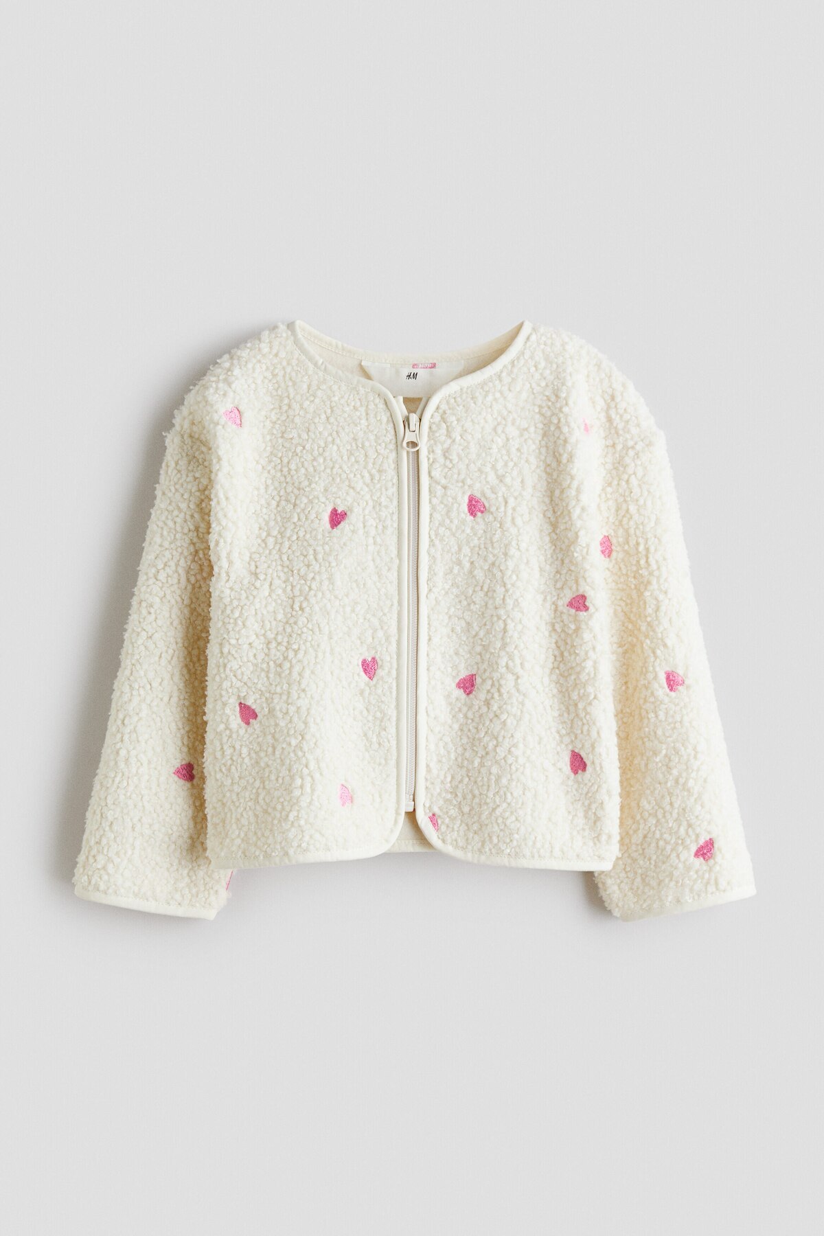 ژاکت مخمل دوزی شده اچ اند ام کت H&M
