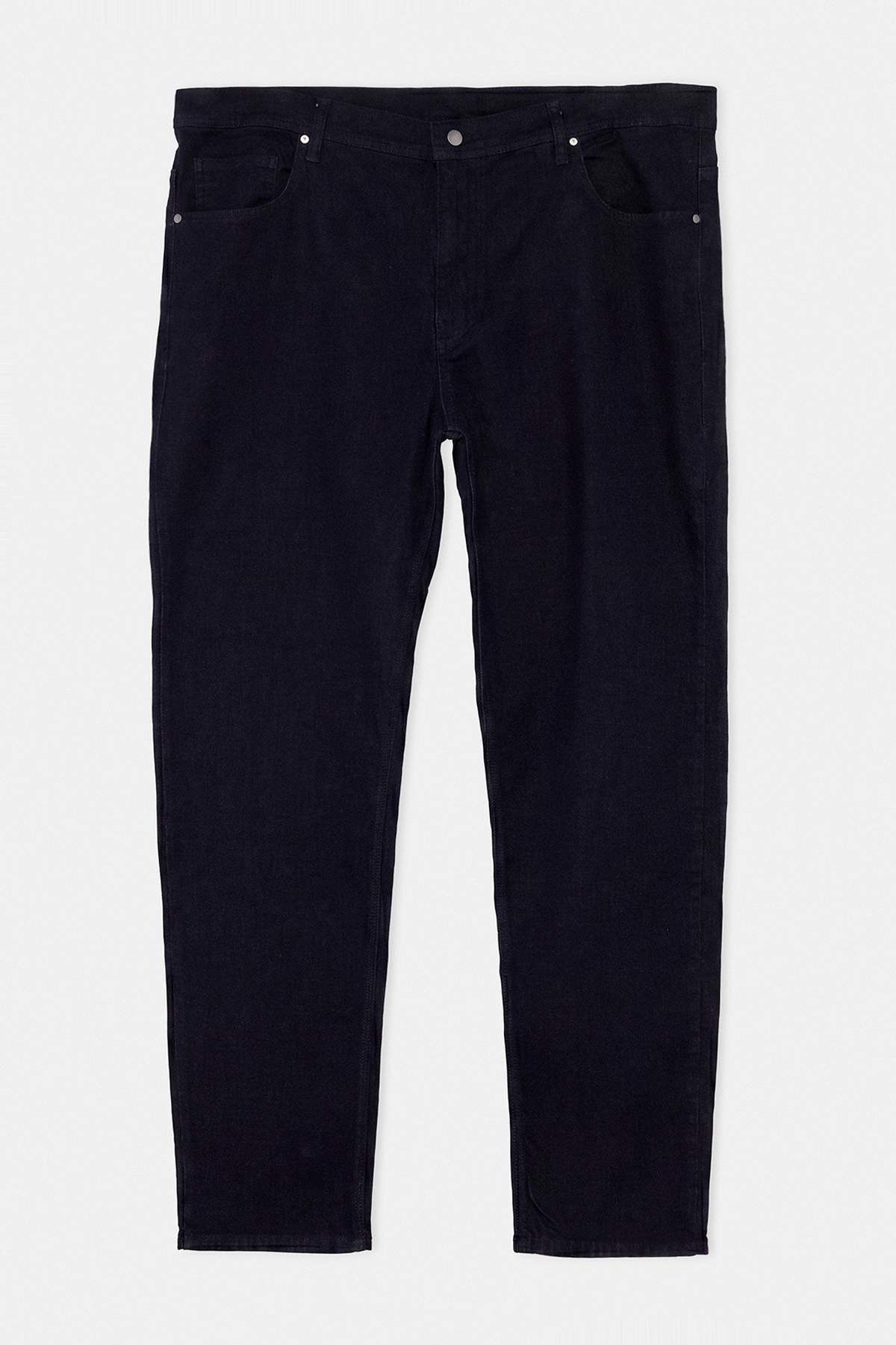Trendyolmilla Man Büyük Beden Lacivert Regular Fit Esnek Kumaş Kot Pantolon Jeans TMNSS26CJ00001