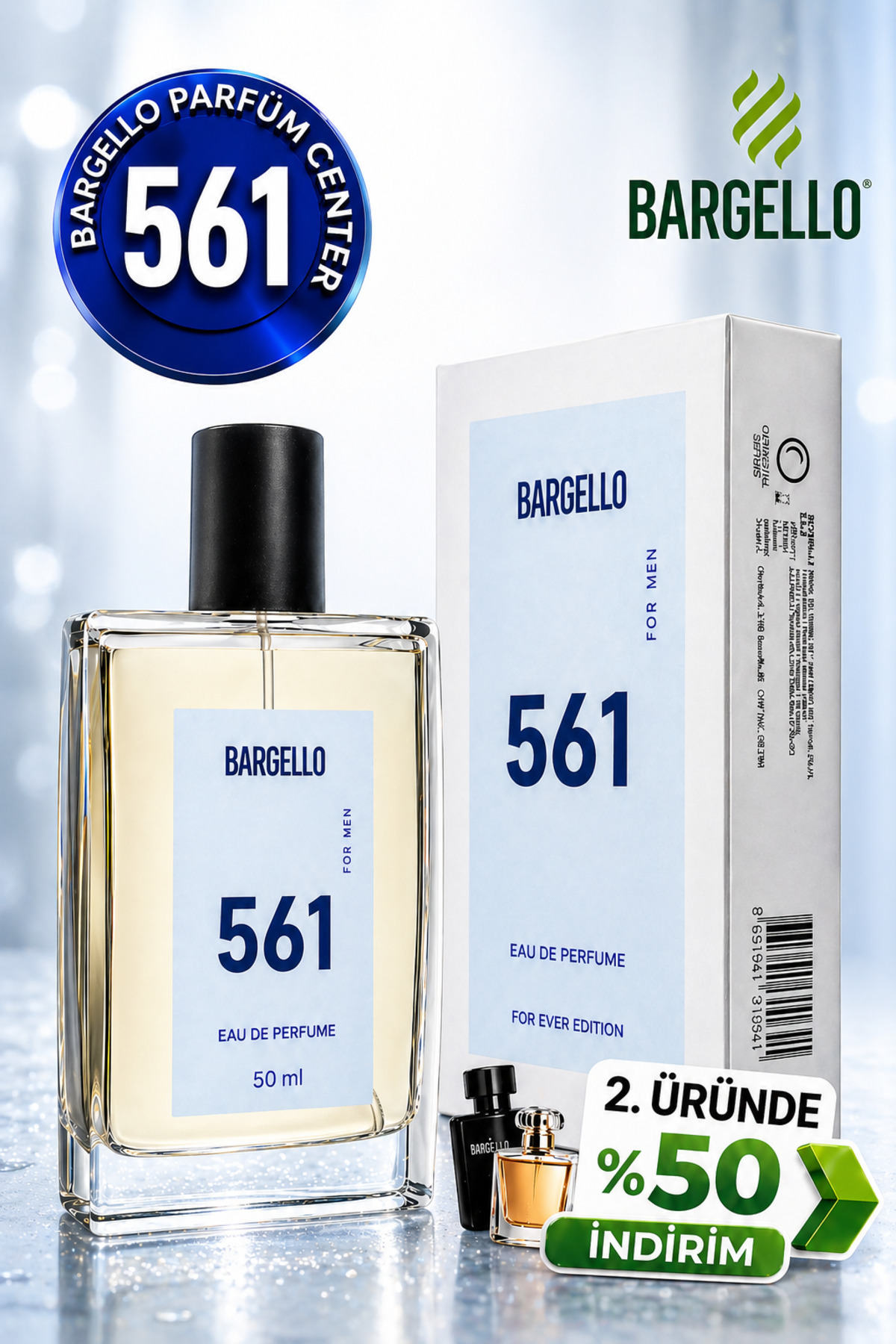 Bargello 561 Erkek 50 ml Parfüm Edp Fresh
