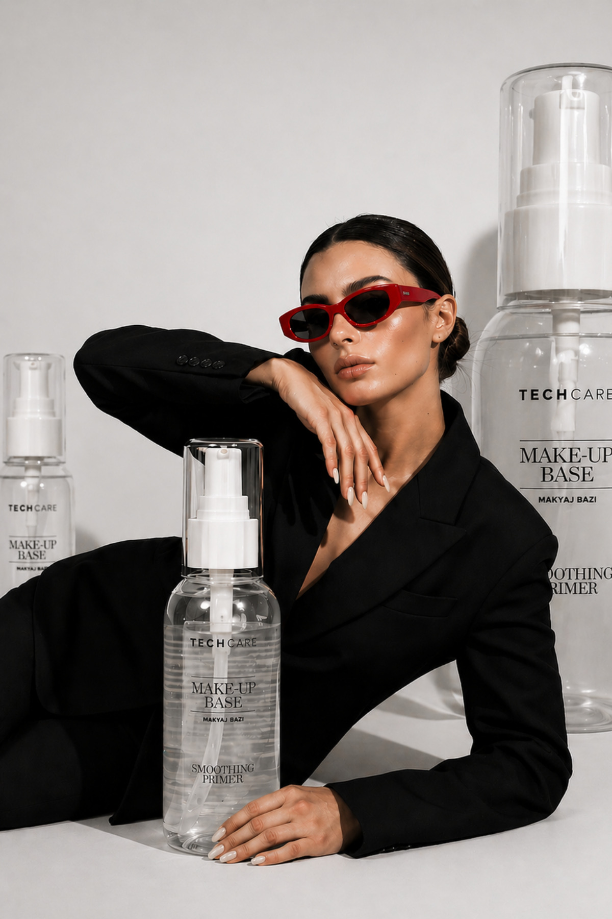 MAKYAJ BAZI - PRİMER - GÖZENEK GİZLEYİCİ 100ML — سفید 345434 — تصویر 4 از 5