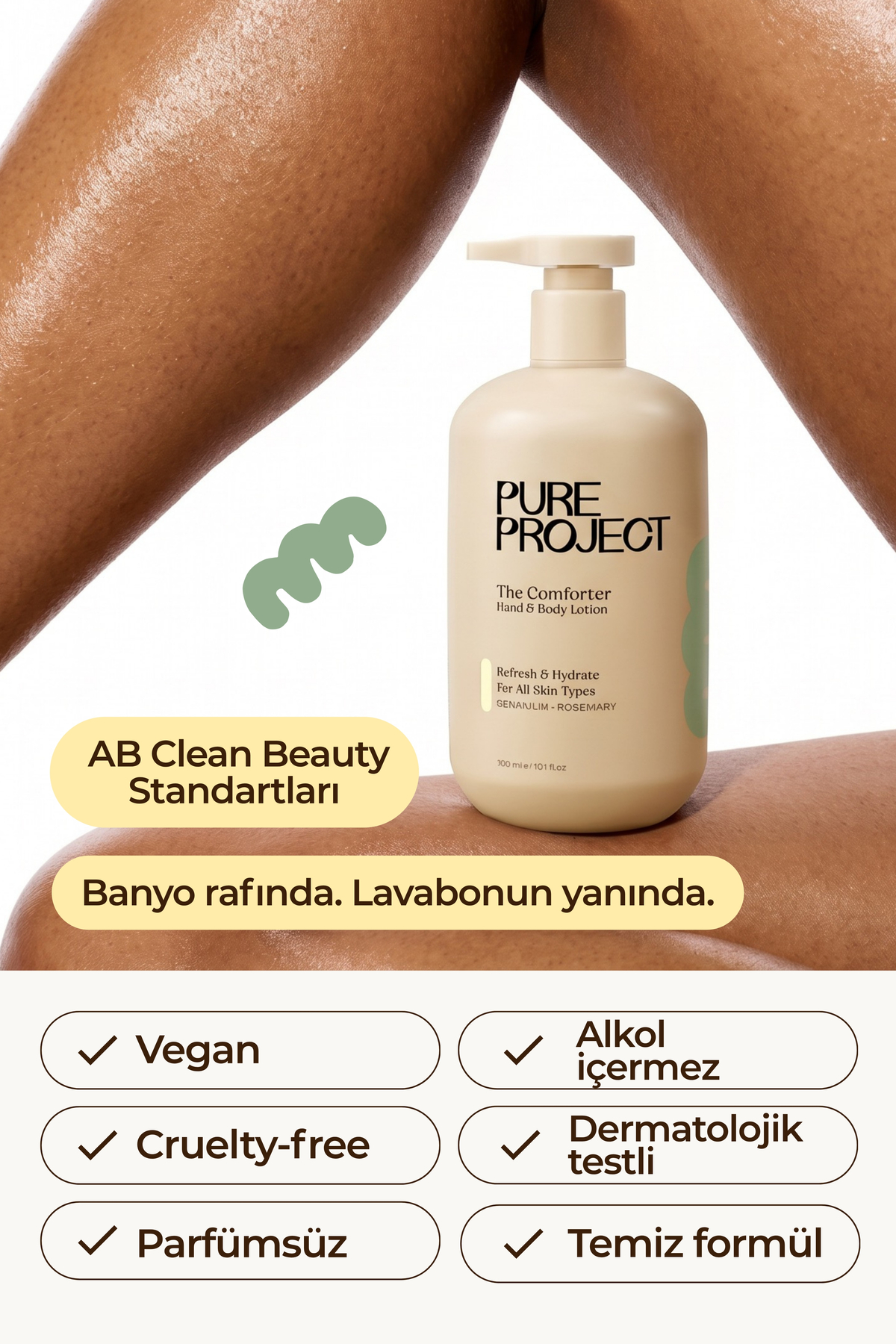 Itır & Biberiye El & Vücut Losyonu 300 ml | Kuruluk Karşıtı & Uzun Süreli Nemlendirme — 8682835806204 — تصویر 5 از 6