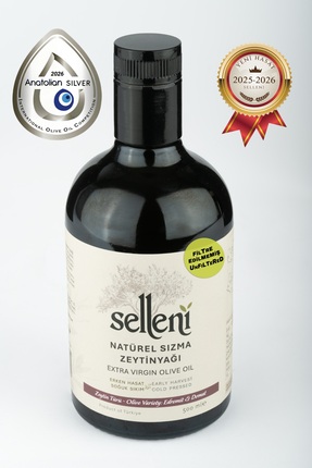 Selleni Erken Hasat Natürel Sızma Zeytinyağı Edremit Domat Blend Filtresiz 50...