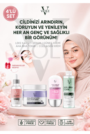 VIOLE BEAUTIES B5 Vitamini Yaşlanma Karşıtı Krem 200 ml ve Onarıcı Cilt Bakım...