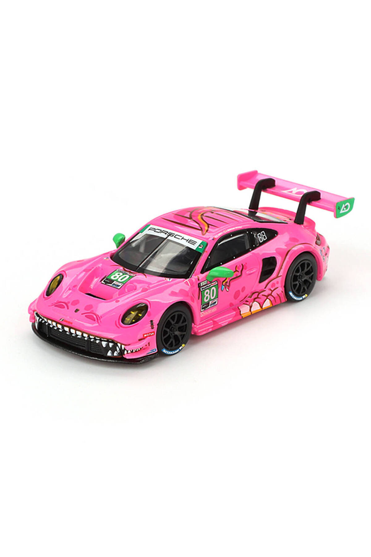 mini gt Porsche 911 Gt3 R Racing 2023 Imsa Virginia Roxy 1:64
