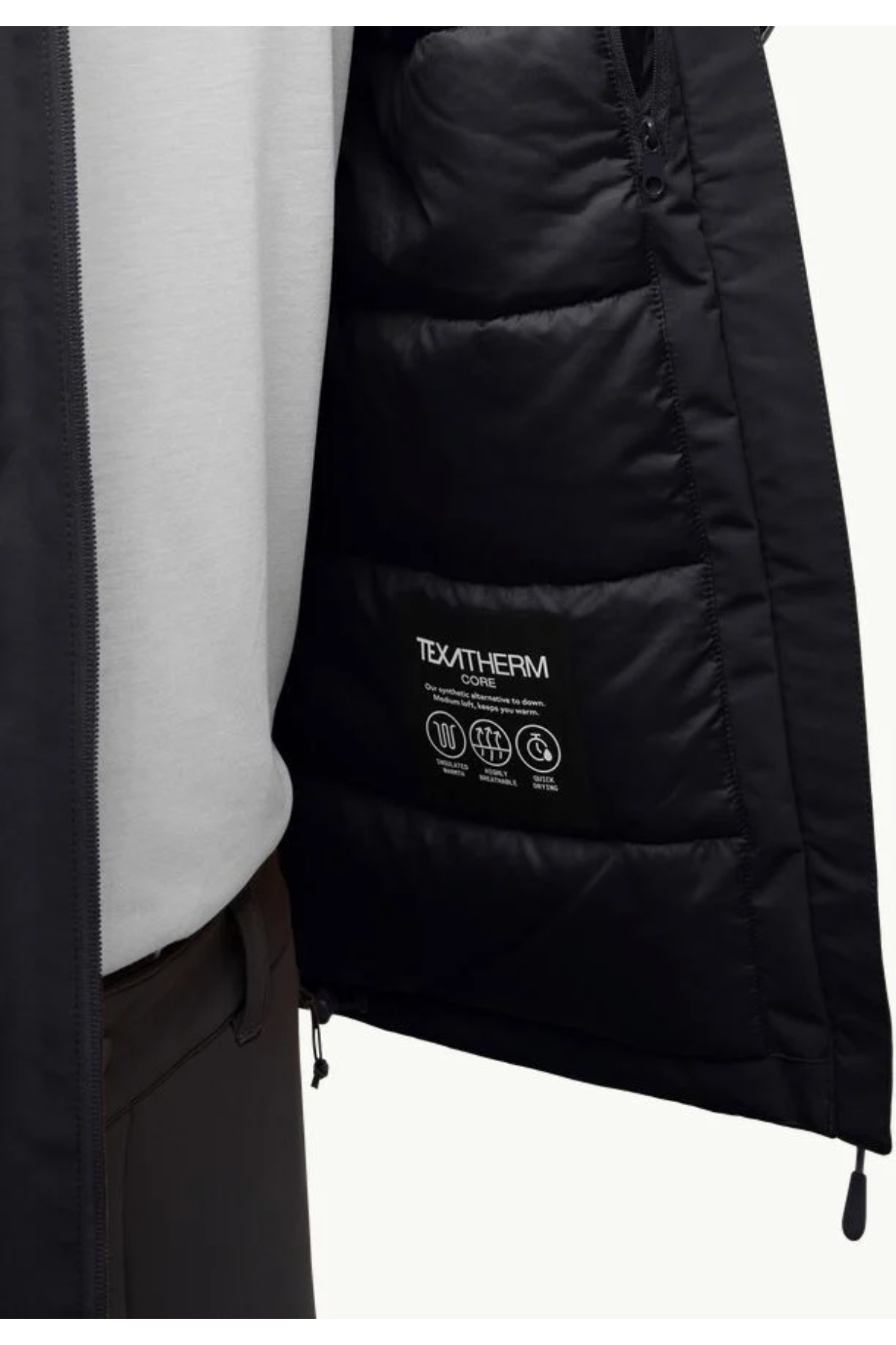 کاپشن اسپورت مردانه هودی | جک ولف اسکین Jack Wolfskin A61872-6000 VN - تصویر 7