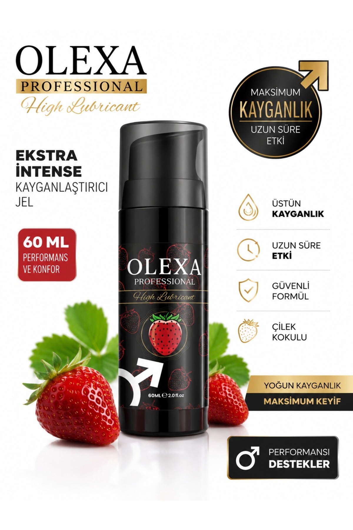 OLX 3'lü Set Kadın istek & Erkek Uzun Süre & Kayganlaştırıcı Jel