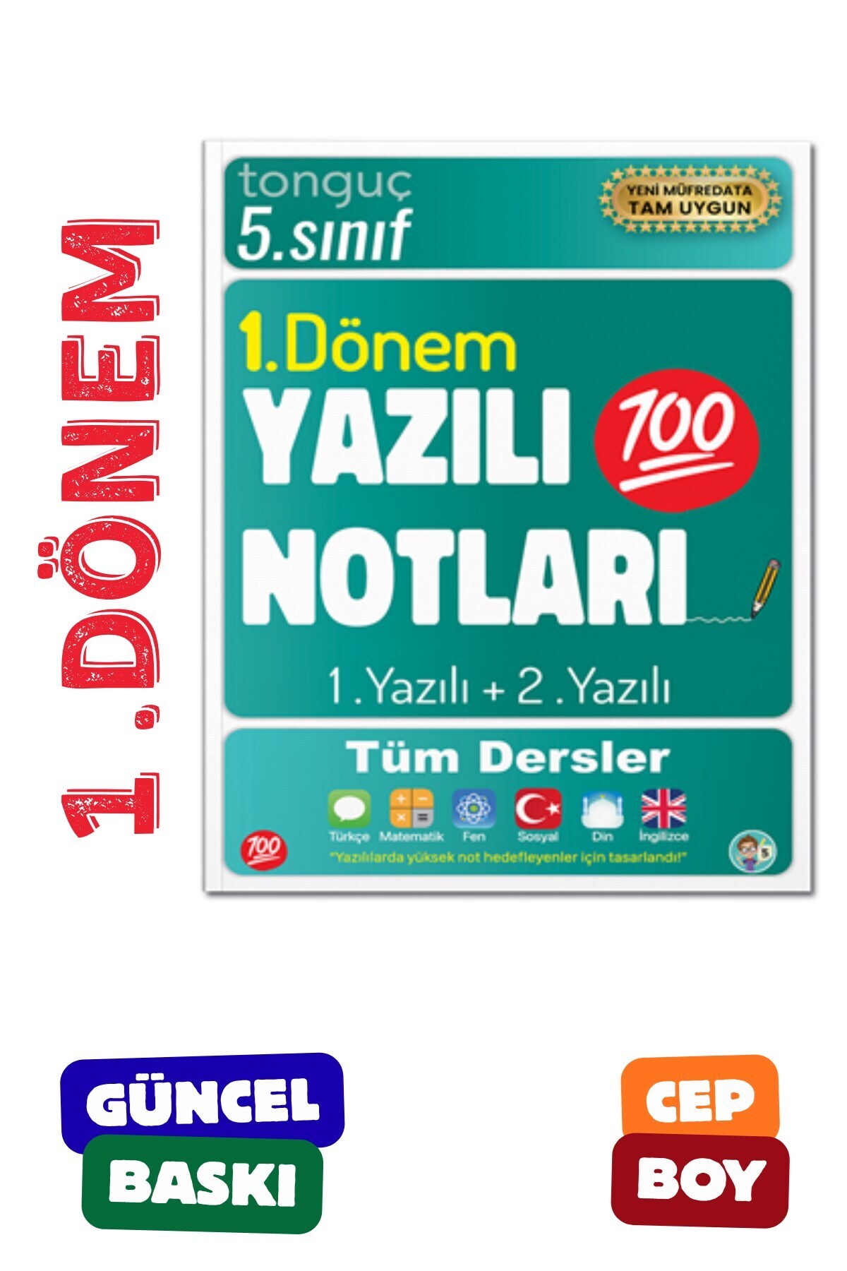 Tonguç Yayınları 5. Sınıf Yazılı Notları 1. Dönem 1 Ve 2. Yazılı Notları