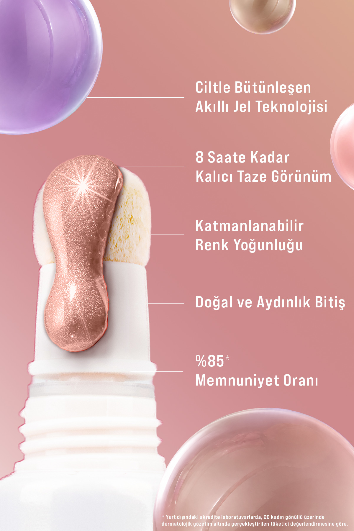 رژگونه دیویی – رژگونه مایع ۷۰۱ Lowkey — بژ M0396-0701 — تصویر 6 از 7