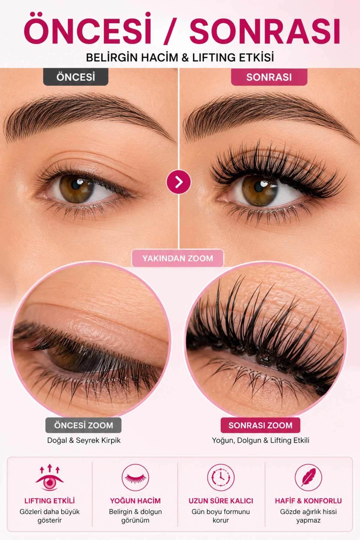 ست مژه مصنوعی میکس 30D 40D، 280 بسته، مژه مصنوعی ابریشمی، ست مژه حرفه ای D Curl برای استفاده در منزل + چسب رایگان — ALR-30DMIX380 — تصویر 3 از 7