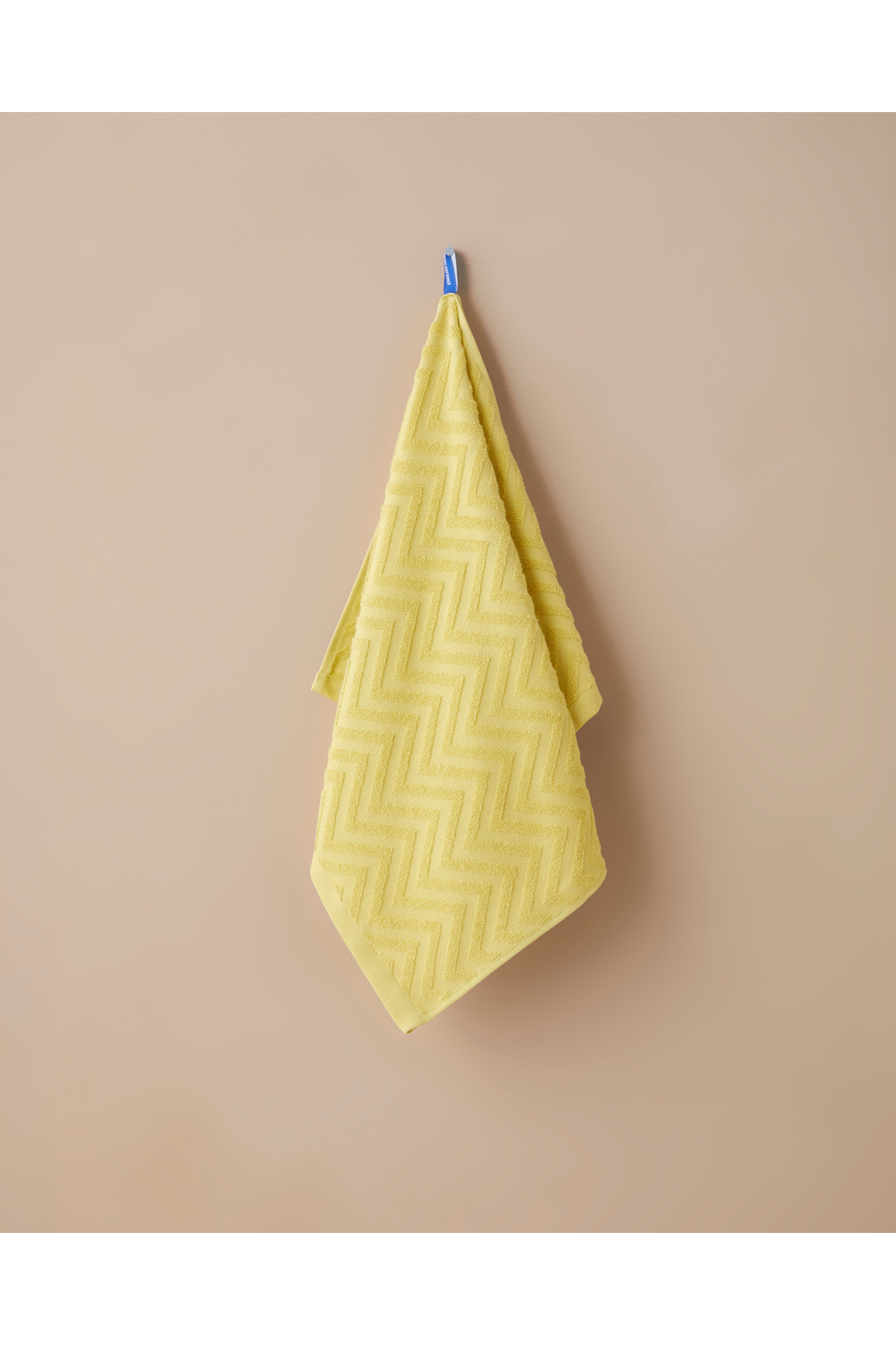 Zigzag Pamuk Yüz Havlusu 50x70 cm Yeşil