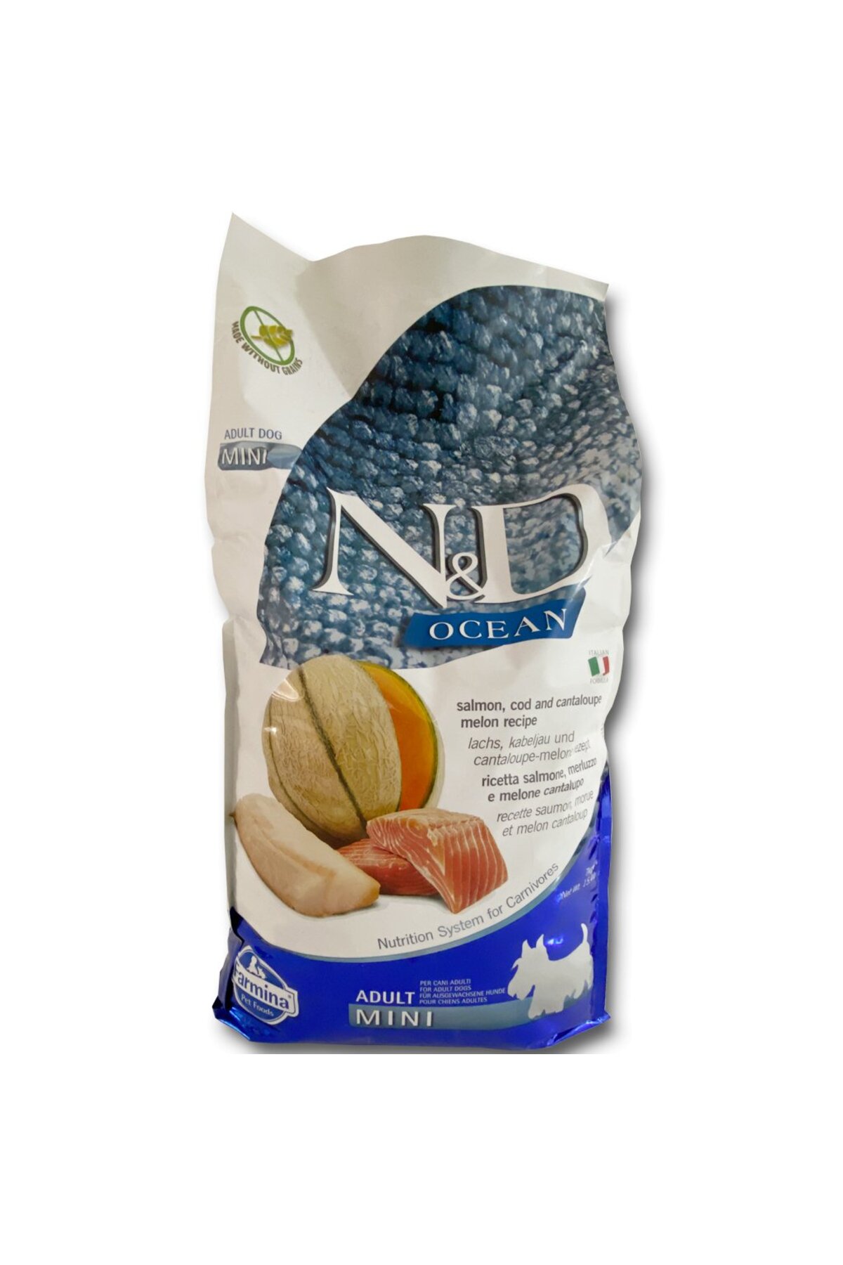 N & D Ocean Somon&Morina Balık&Kavunlu Mini Irk Yetişkin Köpek