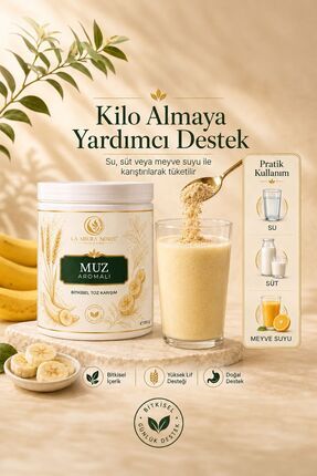 La Miera Norel Bitkisel Enerji ve Besin Desteği | Polen Muz Aromalı | 250 gr ...