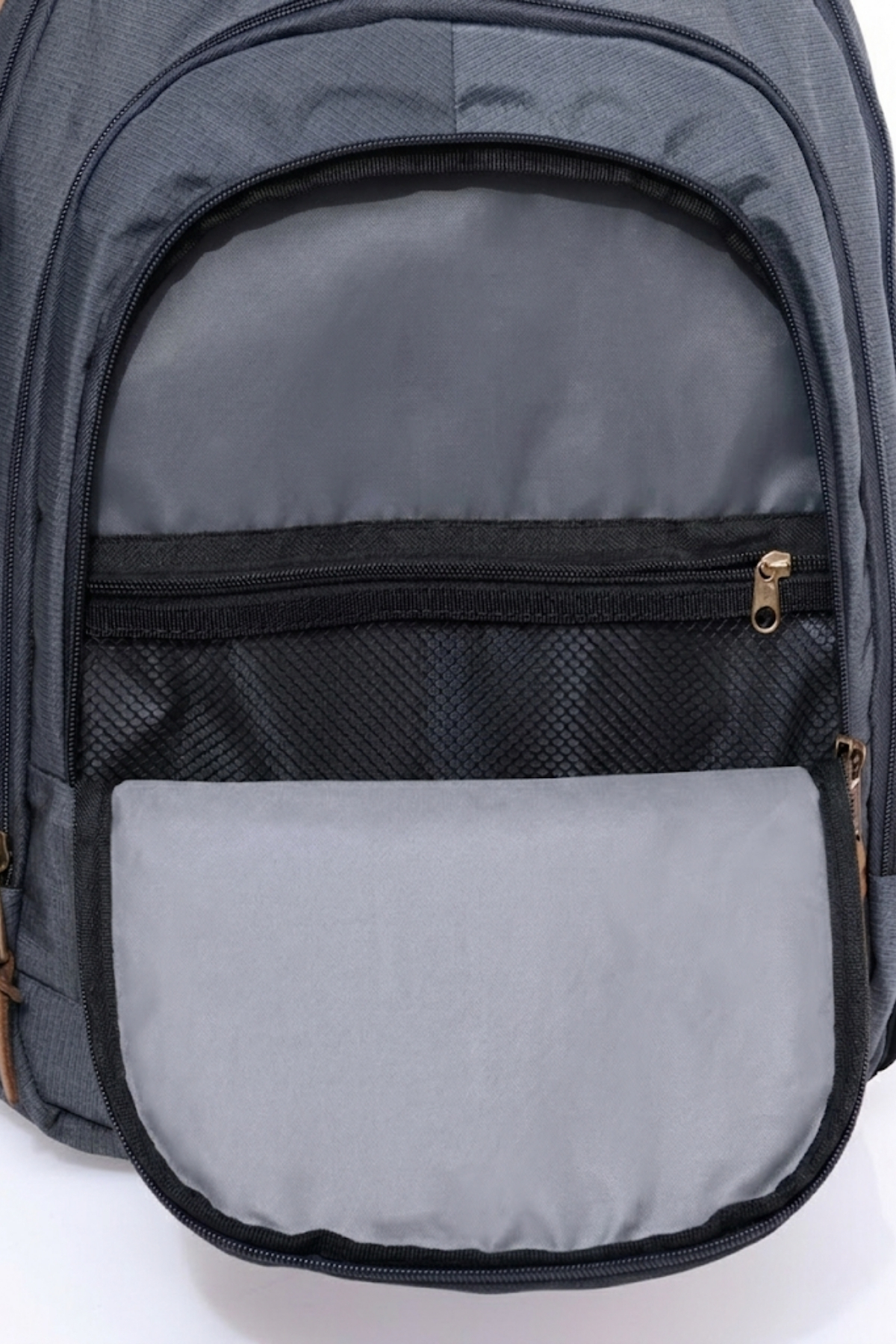 byhakan Unisex Günlük Okul Seyahat Sırt Çantası Gk19 Gri görsel 6