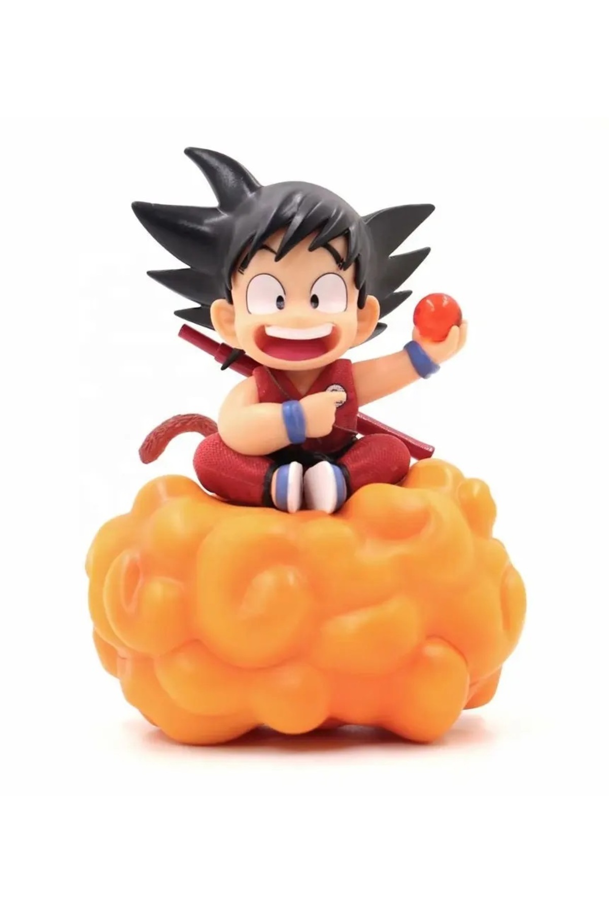 NETAVANTAJ Anime Dragon Ball Z Son Goku Egg Aksiyon Figür 15 Cm