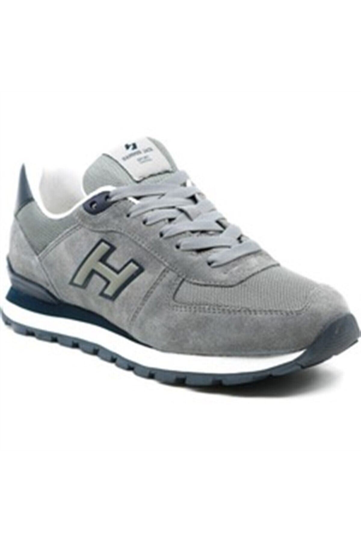 Hammer Jack Unisex Hakiki Deri Gri Peru Günlük Spor Ayakkabı görsel 5