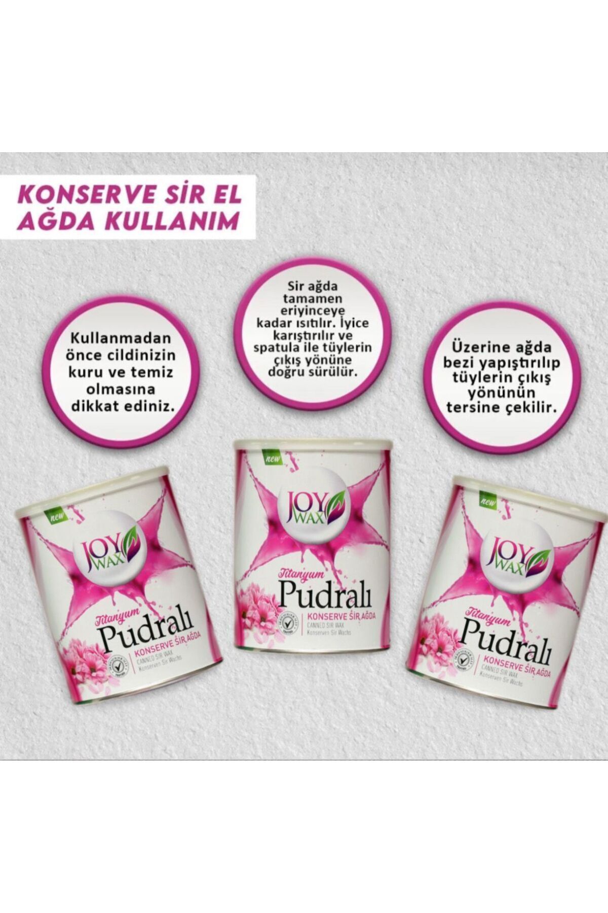  کتری گرم کننده + موم کنسروی با پودر تیتانیوم — JOYKOMBİN3  — تصویر 3 از 7