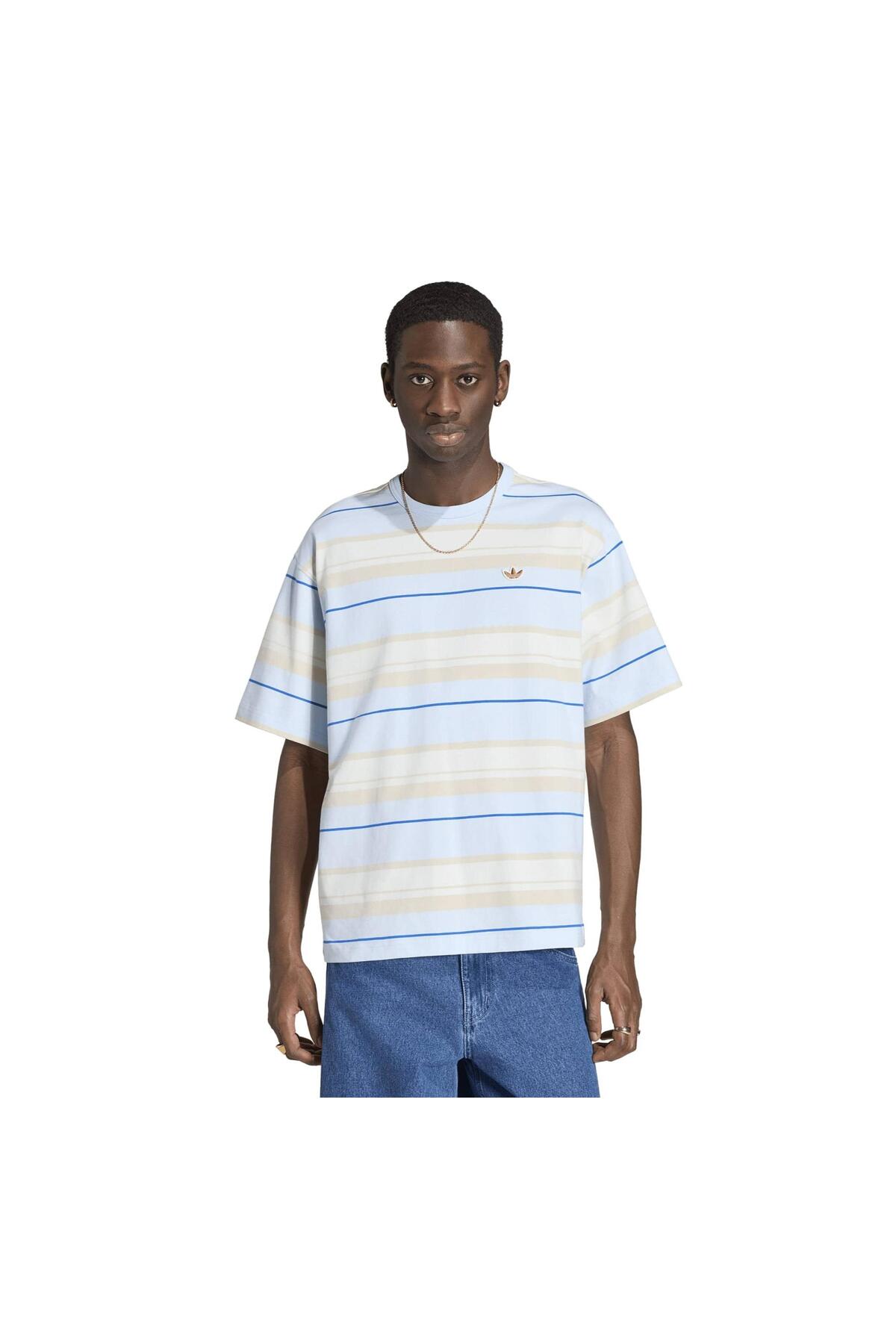 20SS AKM WRINKLE SHIRTS 羊革 シープレザーシャツ M adidas Erkek Mavi T-shirt STRIPE TEE KX1268 - Fiyatı, Yorumları