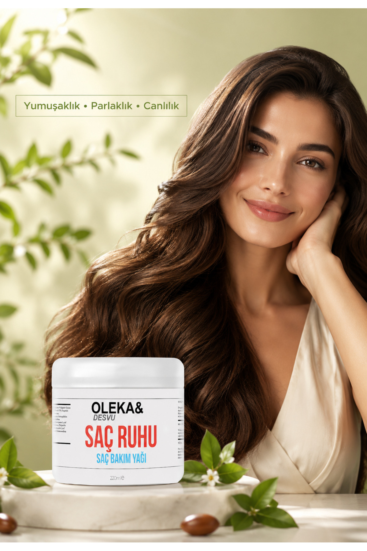 Saç Ruhu Bitkisel Saç Bakım Yağı, Hızlı Saç Uzatan Dökülme Karşıtı Onarıcı Dolgunlaştırıcı — 8683675683031 — تصویر 3 از 7