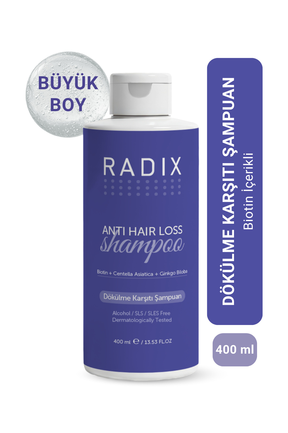 Radix Saç Dökülme Karşıtı Temiz İçerikli Şampuan - Anti Hair Loss Shampoo 400ML — 116 04 015