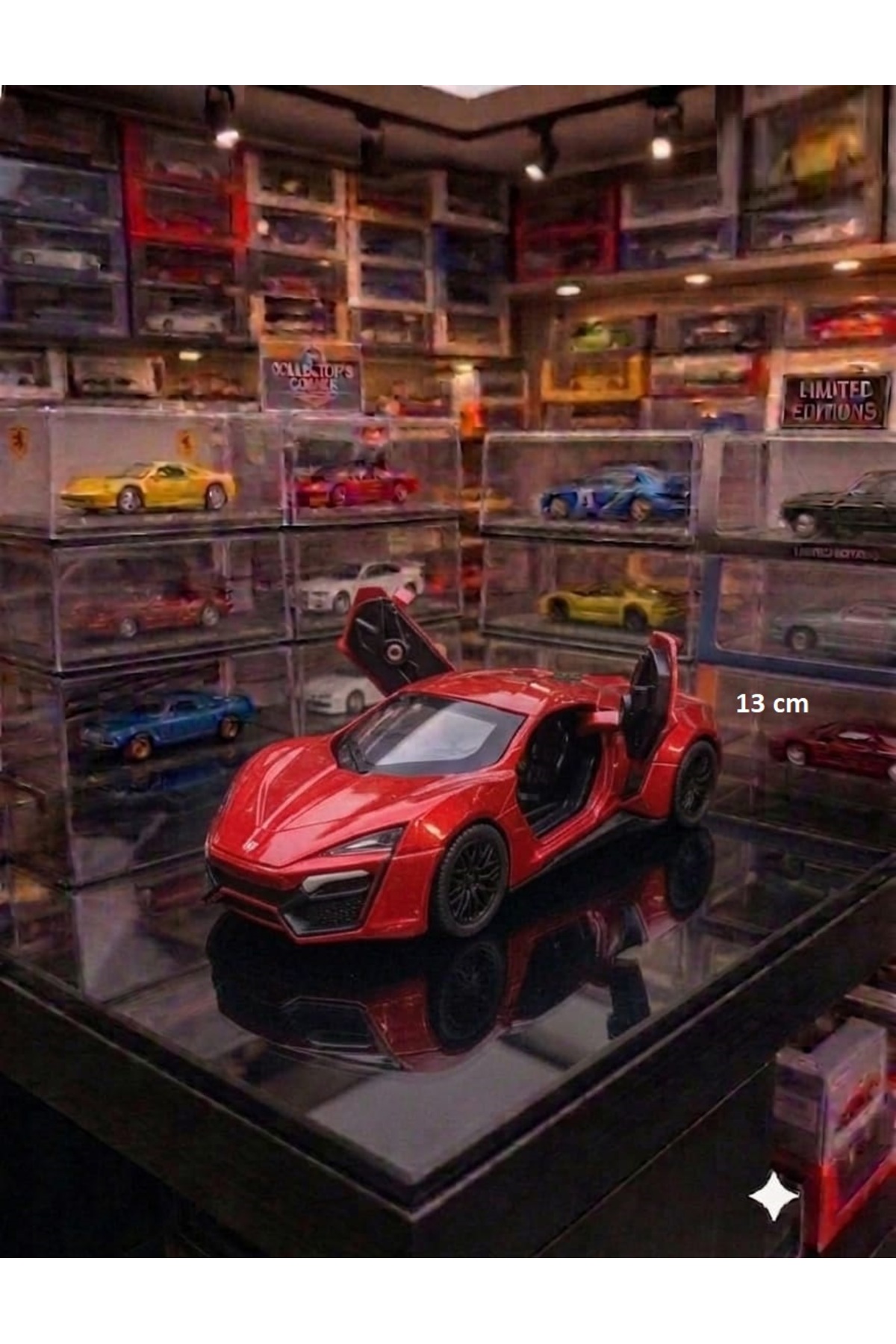 OYUNCAKSAHİLİ Lykan Hypersport Tarz Metal Koleksiyon Işıklı Far