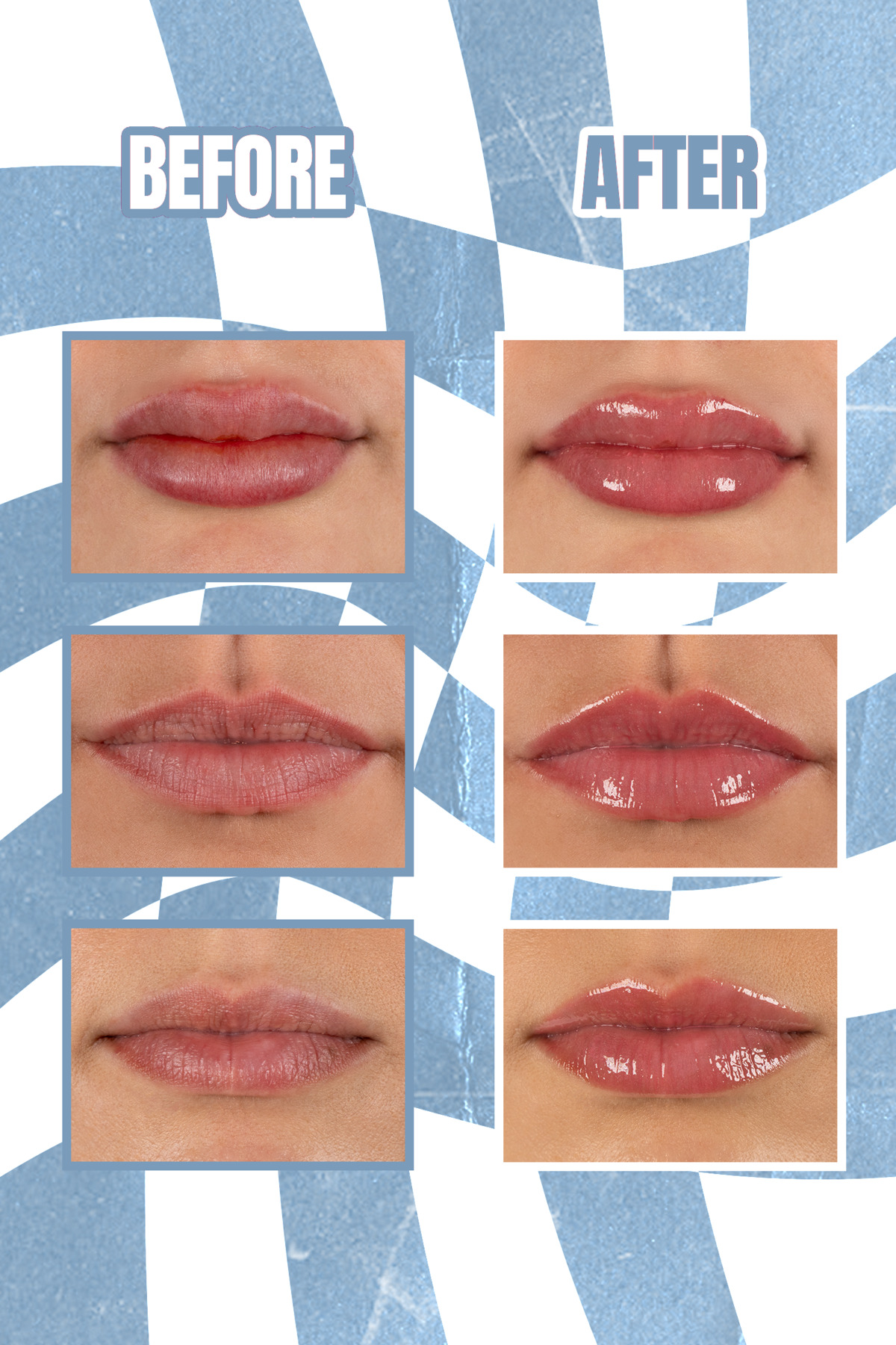 make up maruderm Besleyici ve Nemlendirici Dudak Parlatıcısı – Lip Gloss Bubble Gum — صورتی LipGloss — تصویر 3 از 7