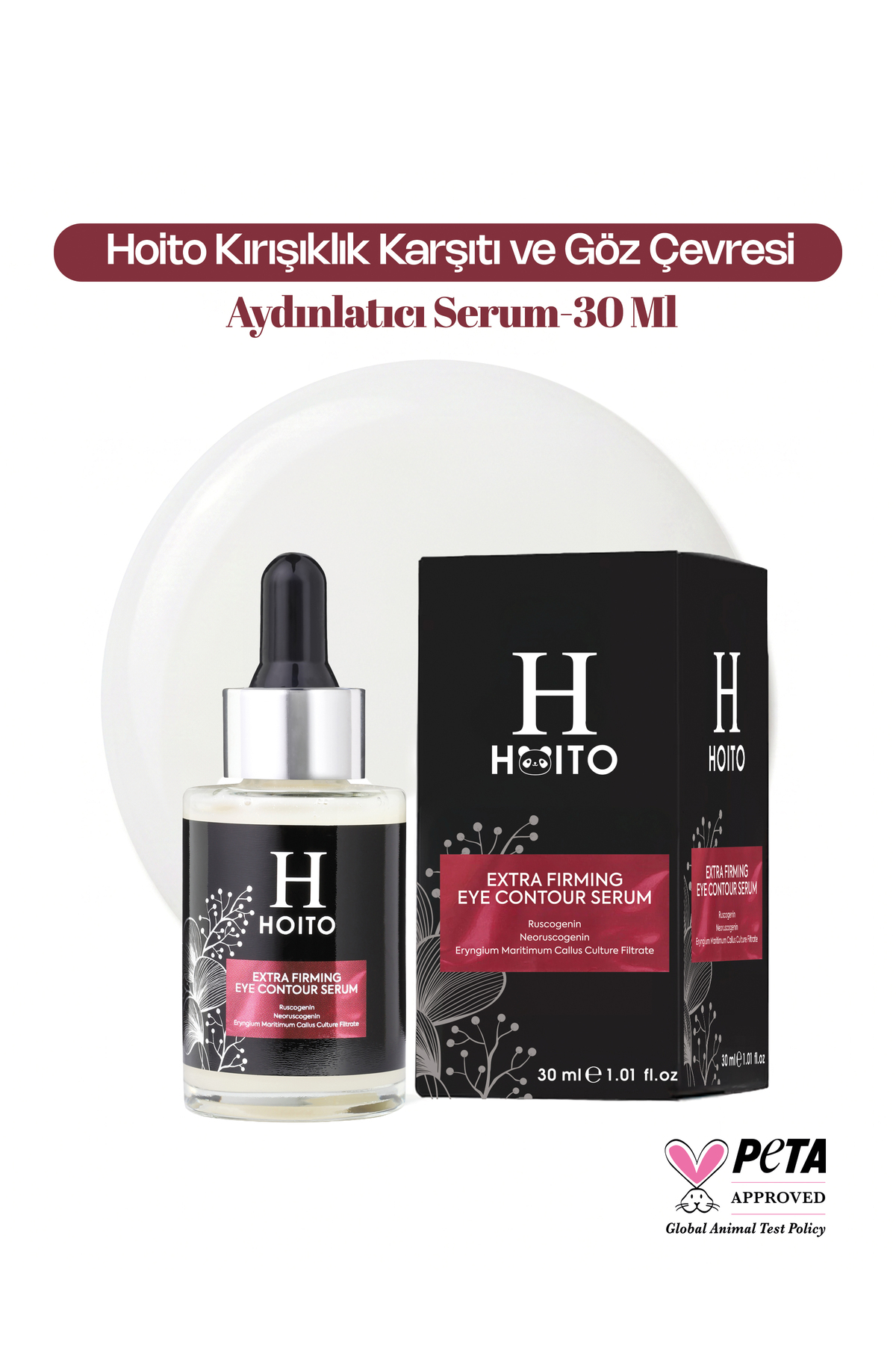 Hoito Extra Firming Göz Çevresi Bakım Serumu (30 ml) - Aydınlatıcı & Sıkılaştırıcı — H10033