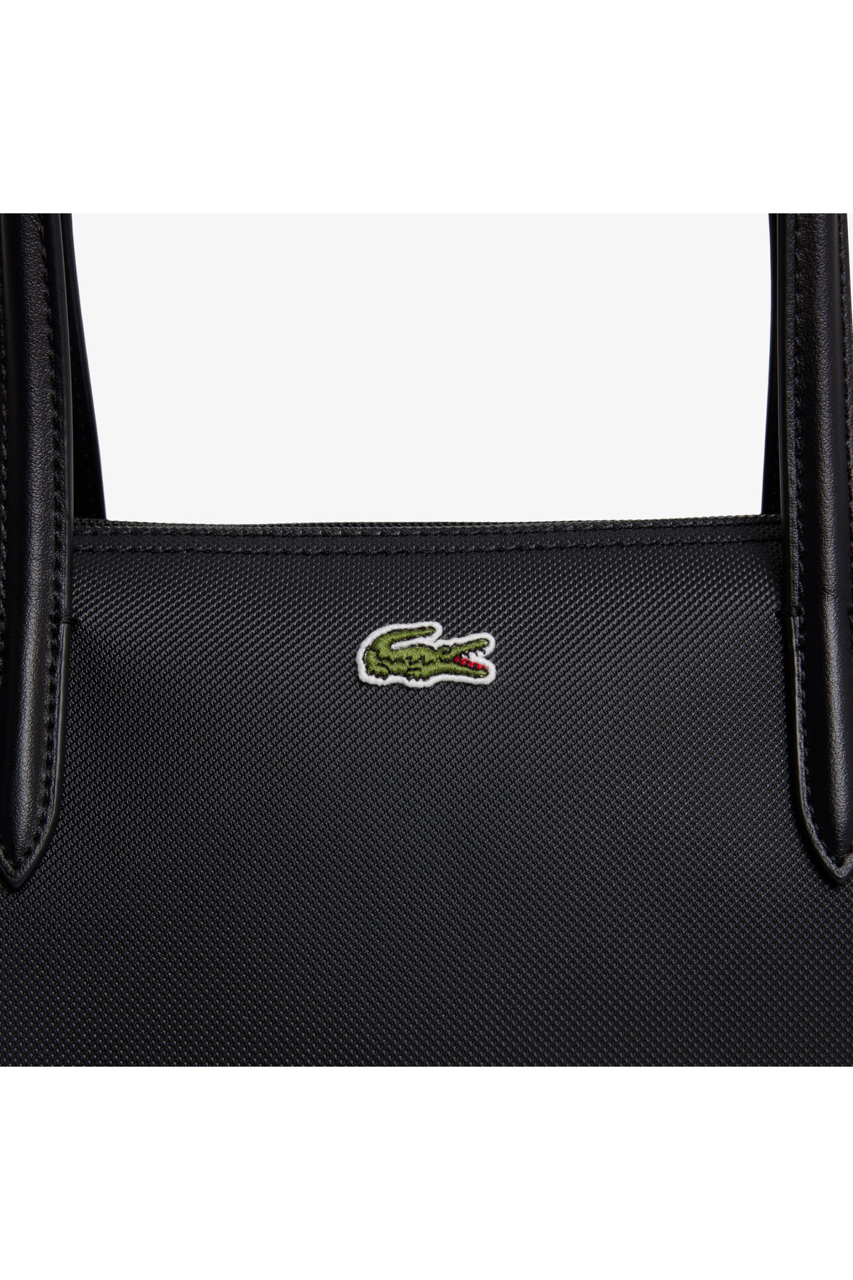 Lacoste Small L.12.12 Kadın Siyah Omuz Çantası görsel 5