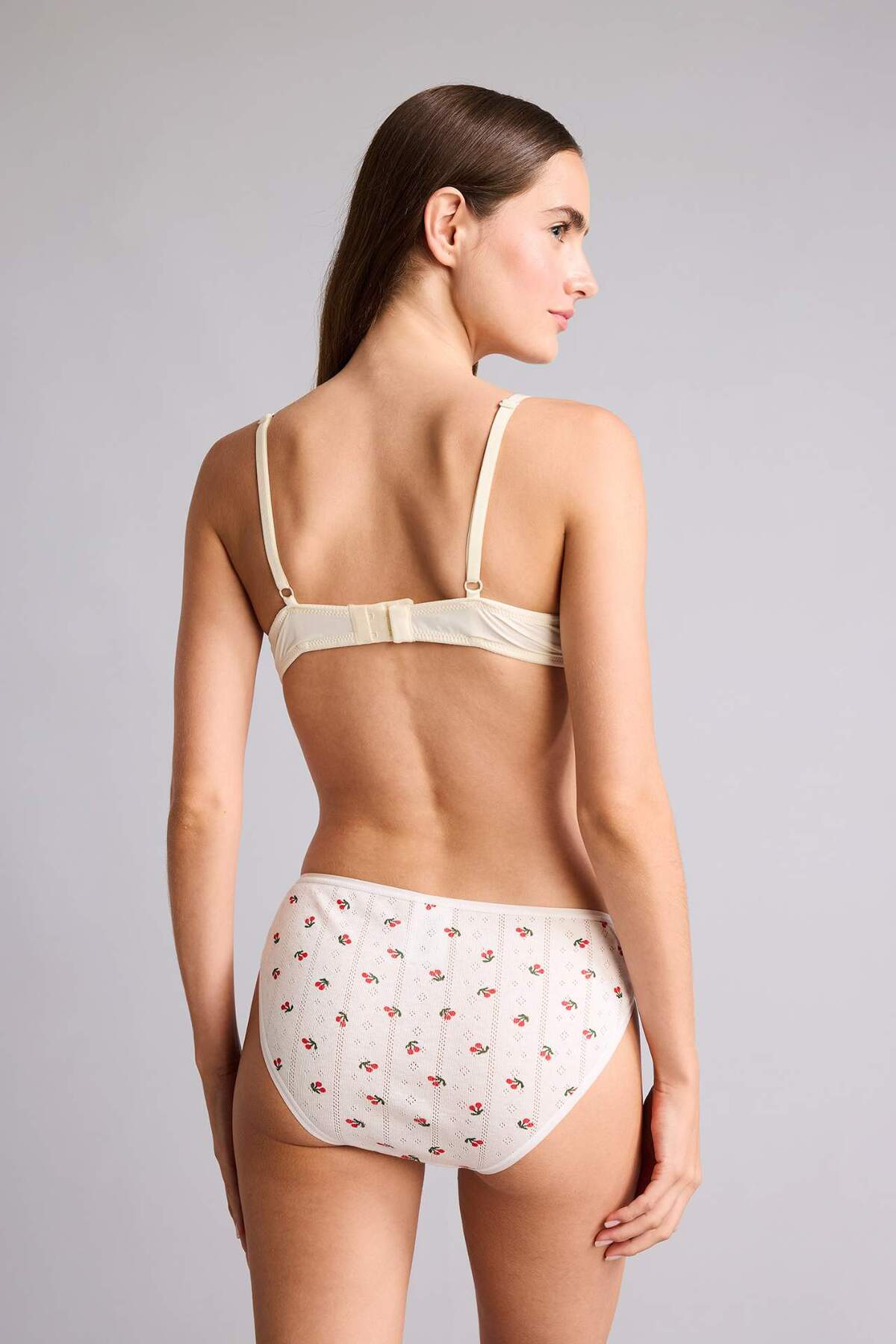 DeFacto %100 Pamuk 3'lü Meyve Desenli Külot Set H0922AX26SM görsel 6