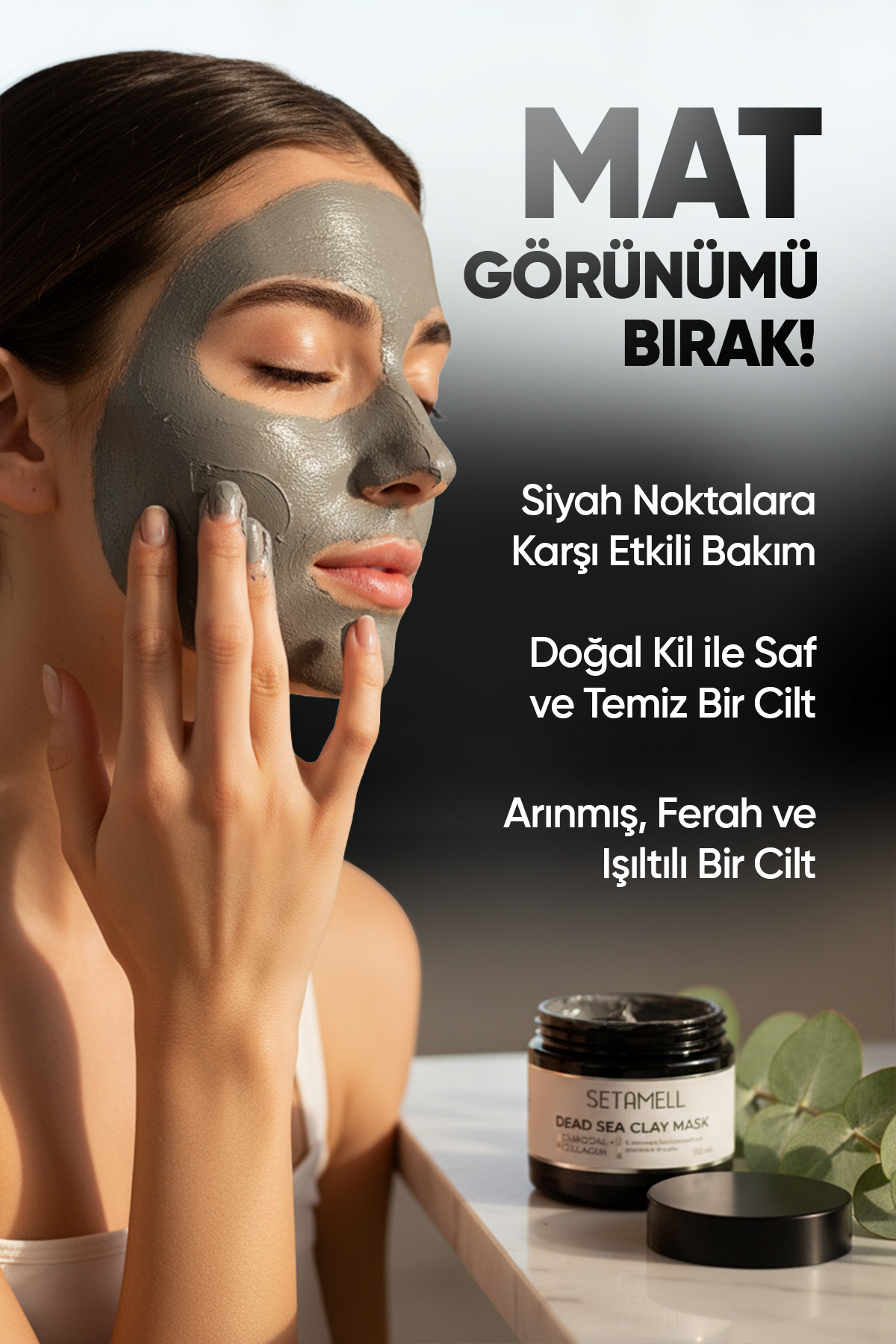 Ölü Deniz Maskesi Kolejenli Siyah Nokta Sivılce Ve Yaslanma - Karşıtı - Collegen Mask — SETAMELL-1 — تصویر 7 از 8