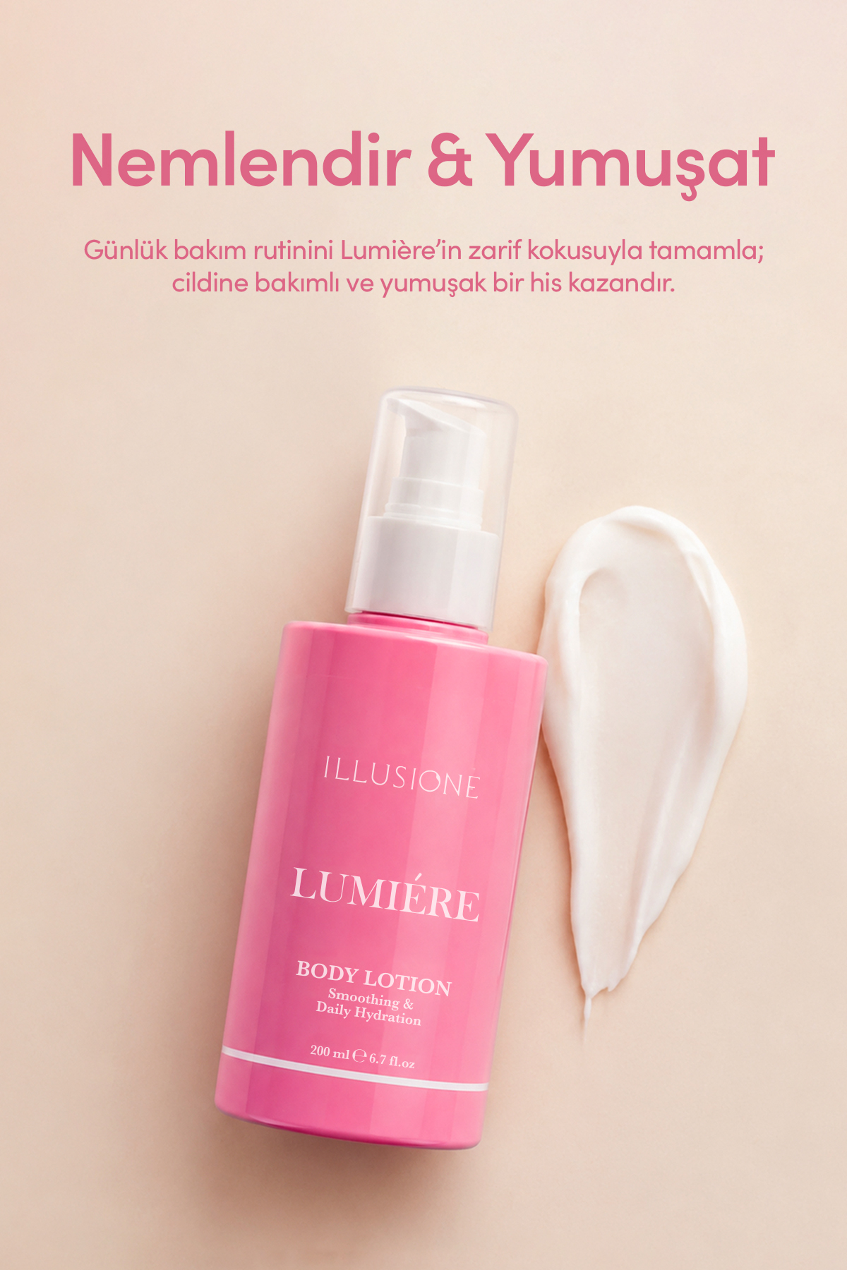 Lumiere Vücut Losyonu - Yoğun Nemlendirici - 200ml — ILV001 — تصویر 2 از 6