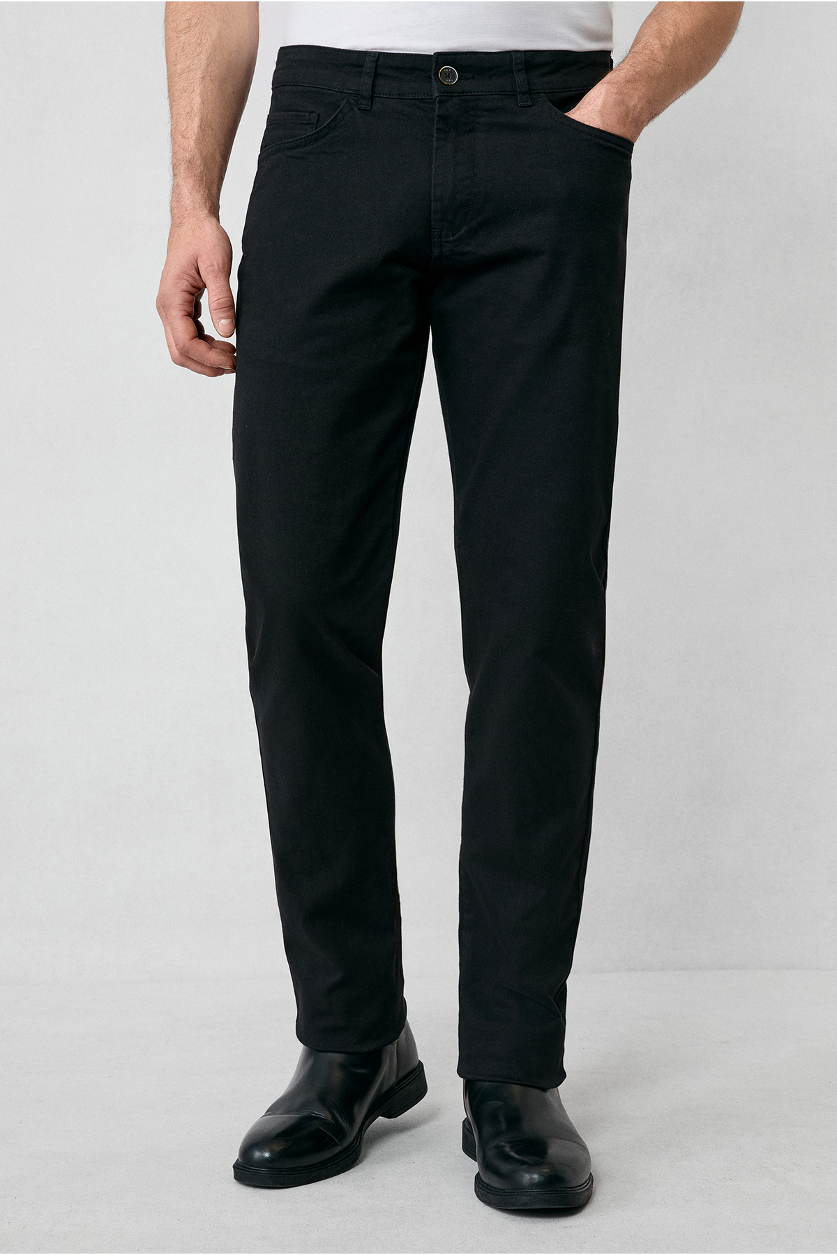 Kiğılı Slim Fit Dar Kesim Likralı Esnek Kanvas / Chino Pantolon görsel 4