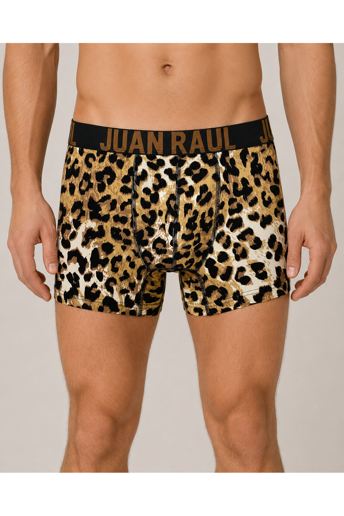 Juan Raul : Desenli Boxer - Leopar Desen