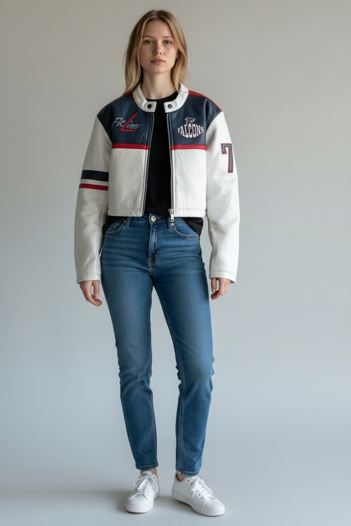 Maris Kadın Deri Detaylı Street Style Ceket