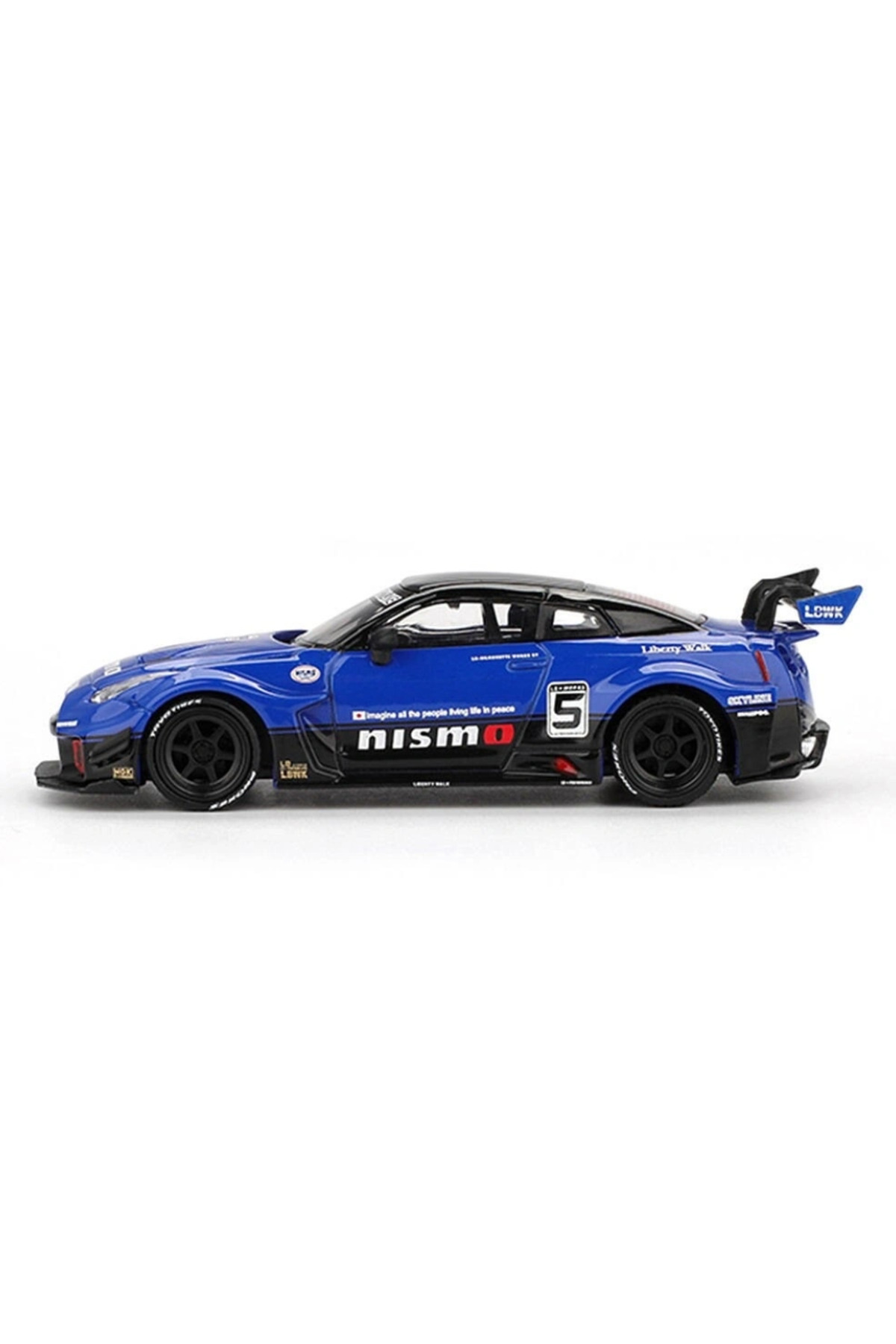 mini gt 1/64 LB-Silhouette WORKS GT NISSAN 35GT-RR Ver.2 Blue
