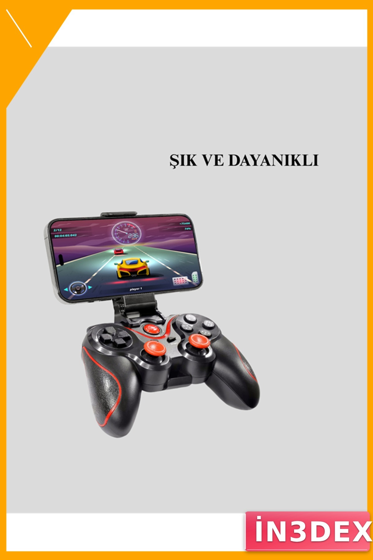 Kablosuz Bluetooth Oyun Kolu Android iPhone PC Uyumlu